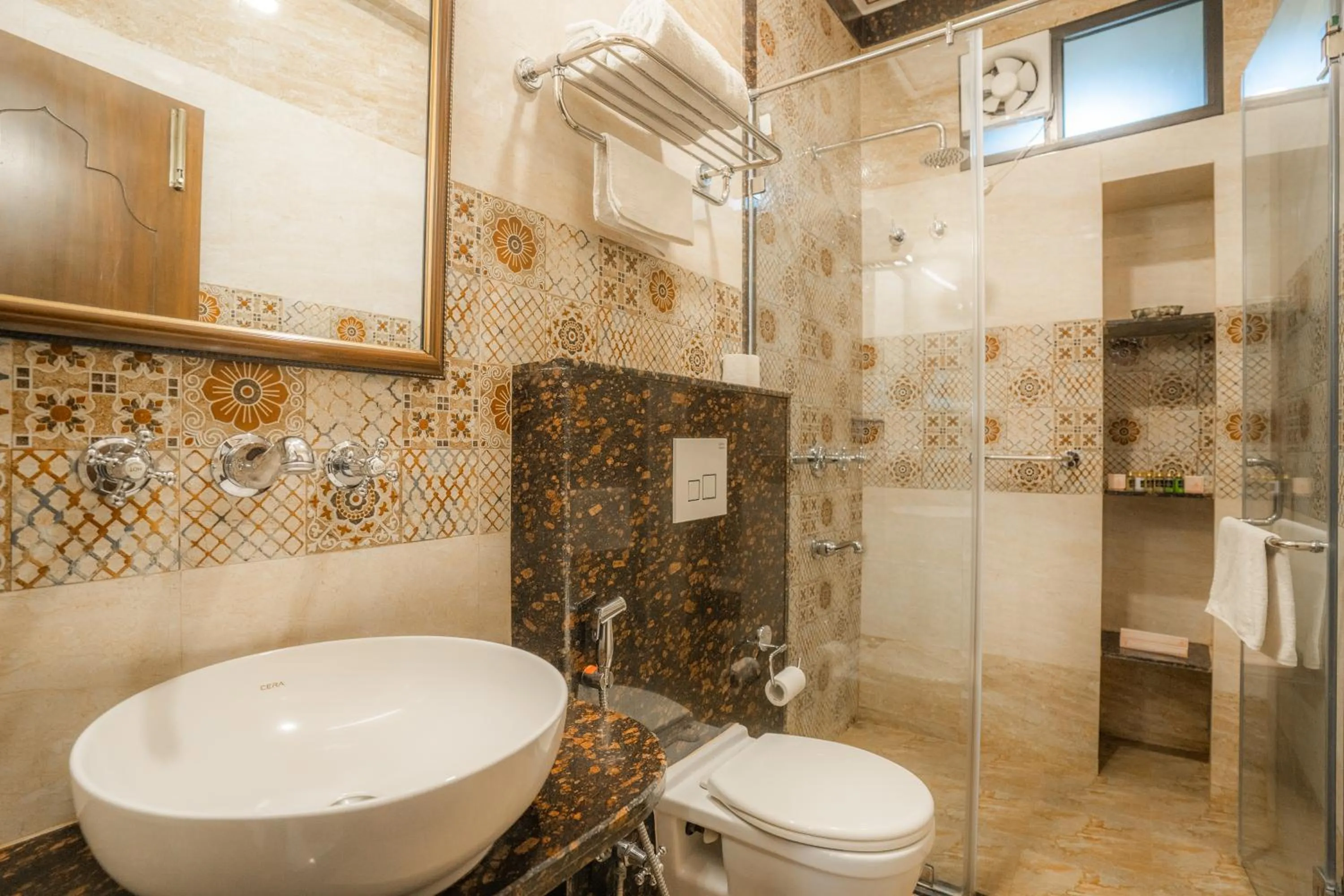 Shower in Umaid Residency - A Regal Heritage Home