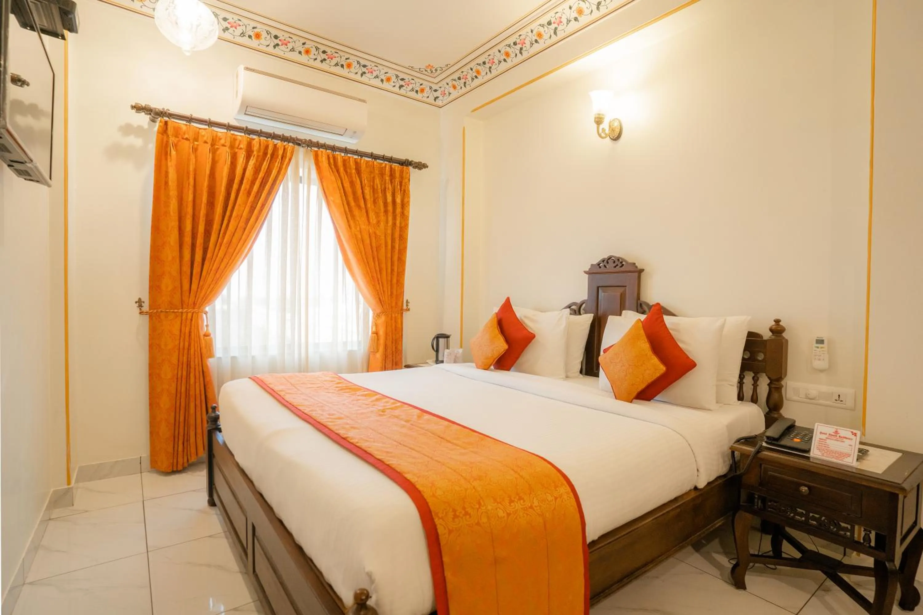 Bed in Umaid Residency - A Regal Heritage Home