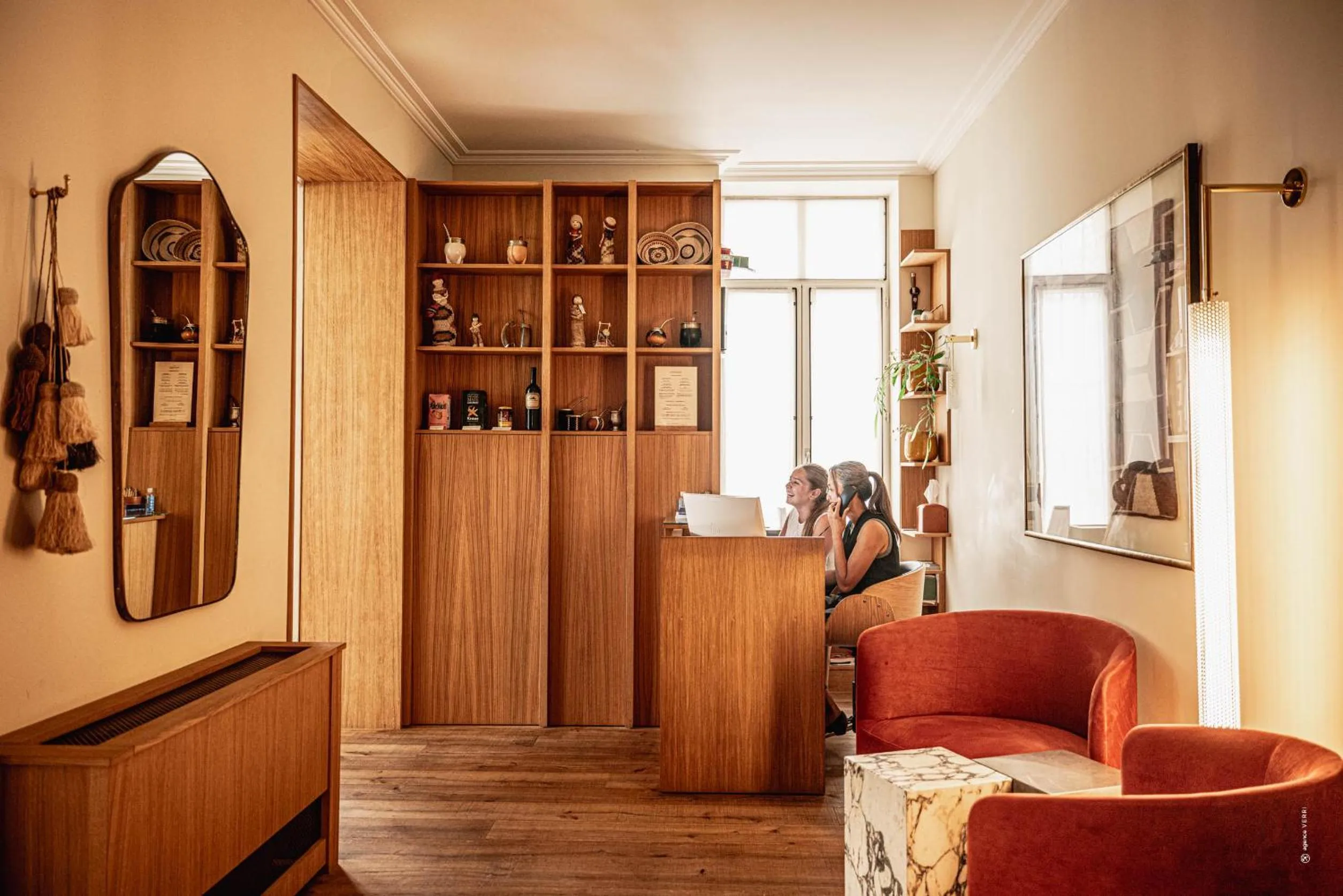 Lobby or reception in Hôtel Le Mosaïque