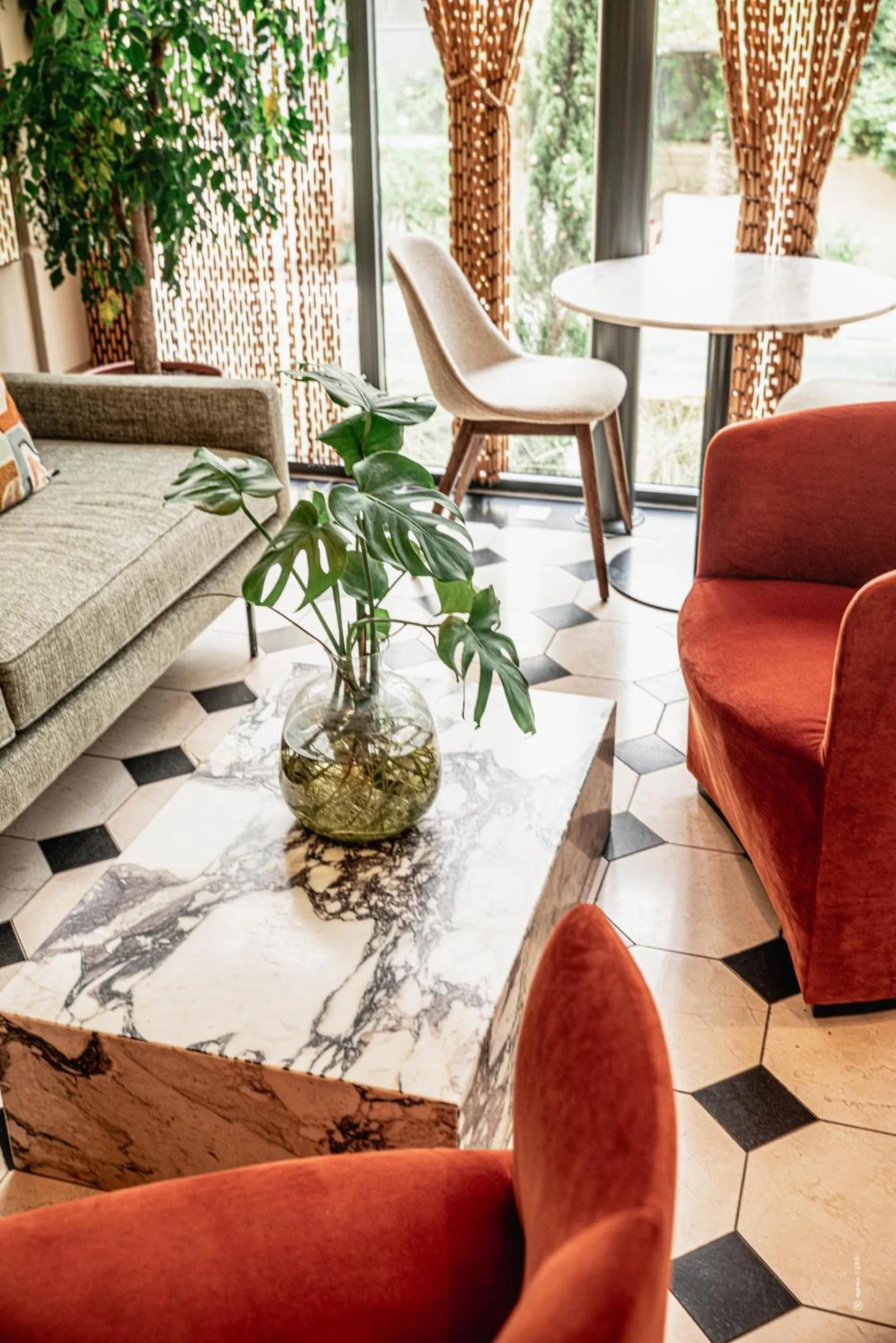 Living room in Hôtel Le Mosaïque