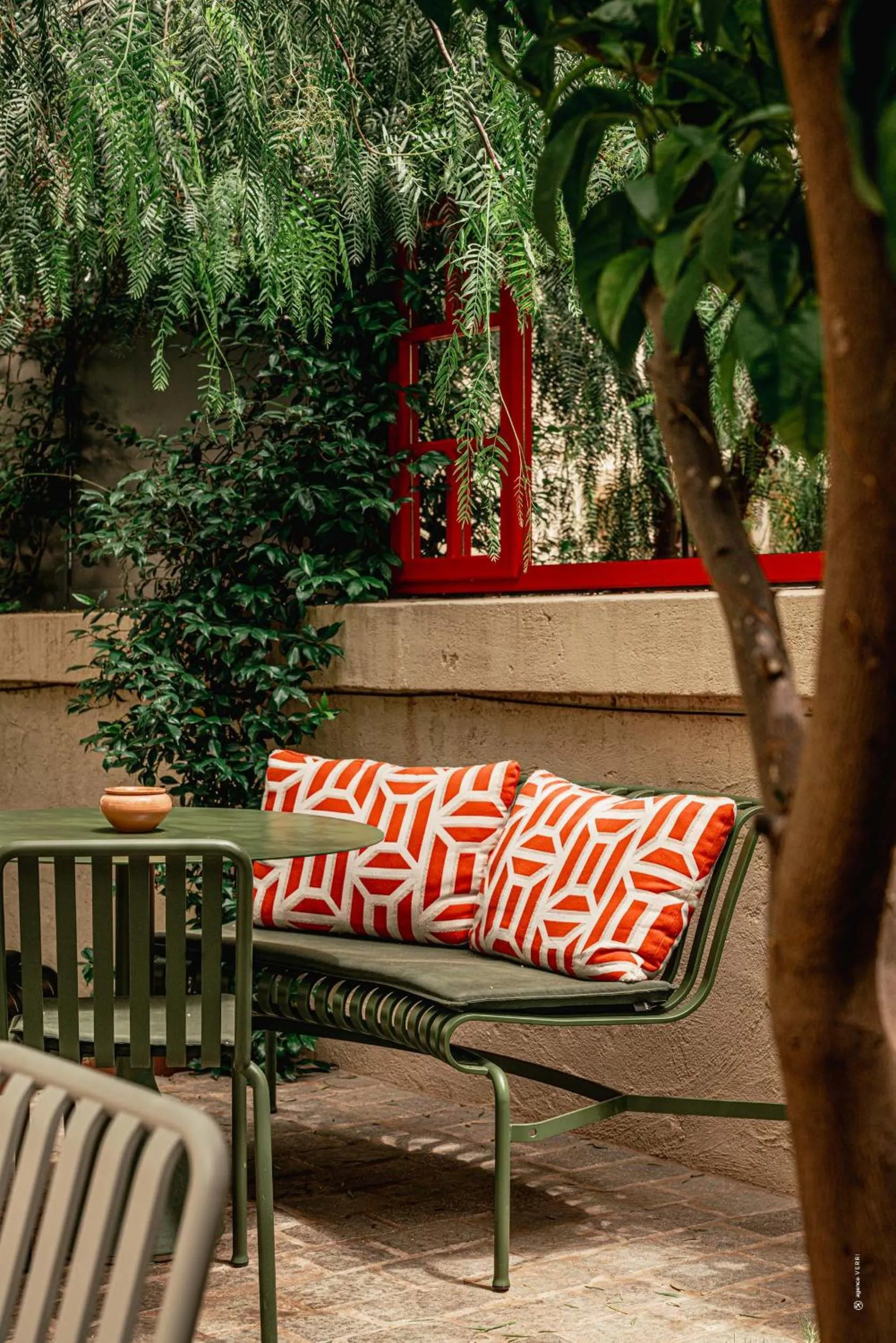 Garden in Hôtel Le Mosaïque