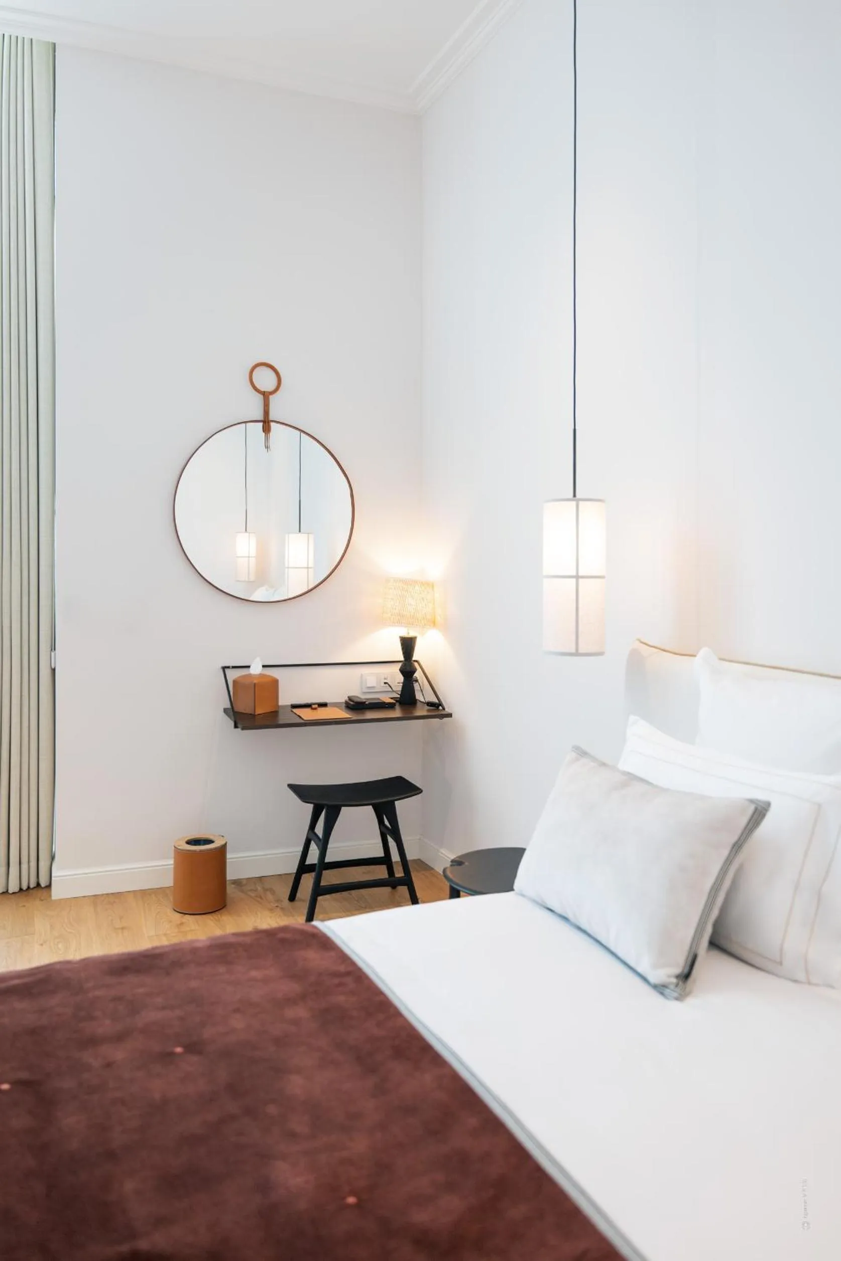 Bed in Hôtel Le Mosaïque