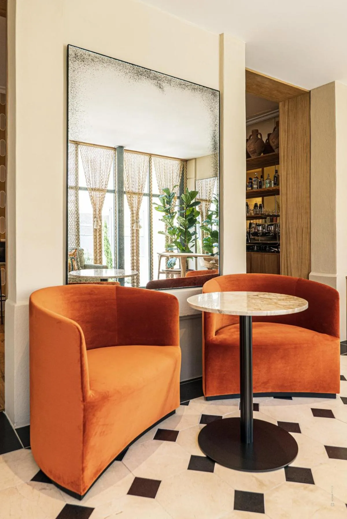 Lounge or bar in Hôtel Le Mosaïque