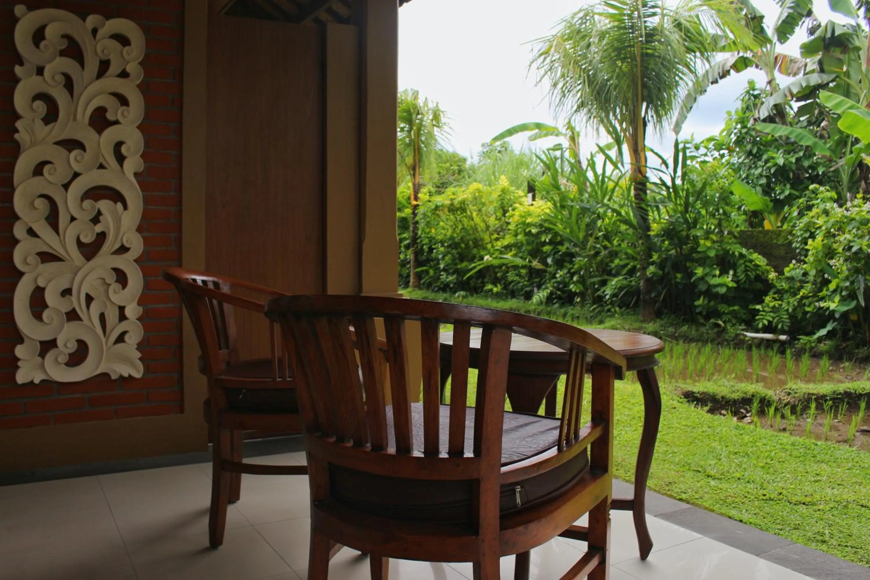 Garden in Saren Indah Hotel
