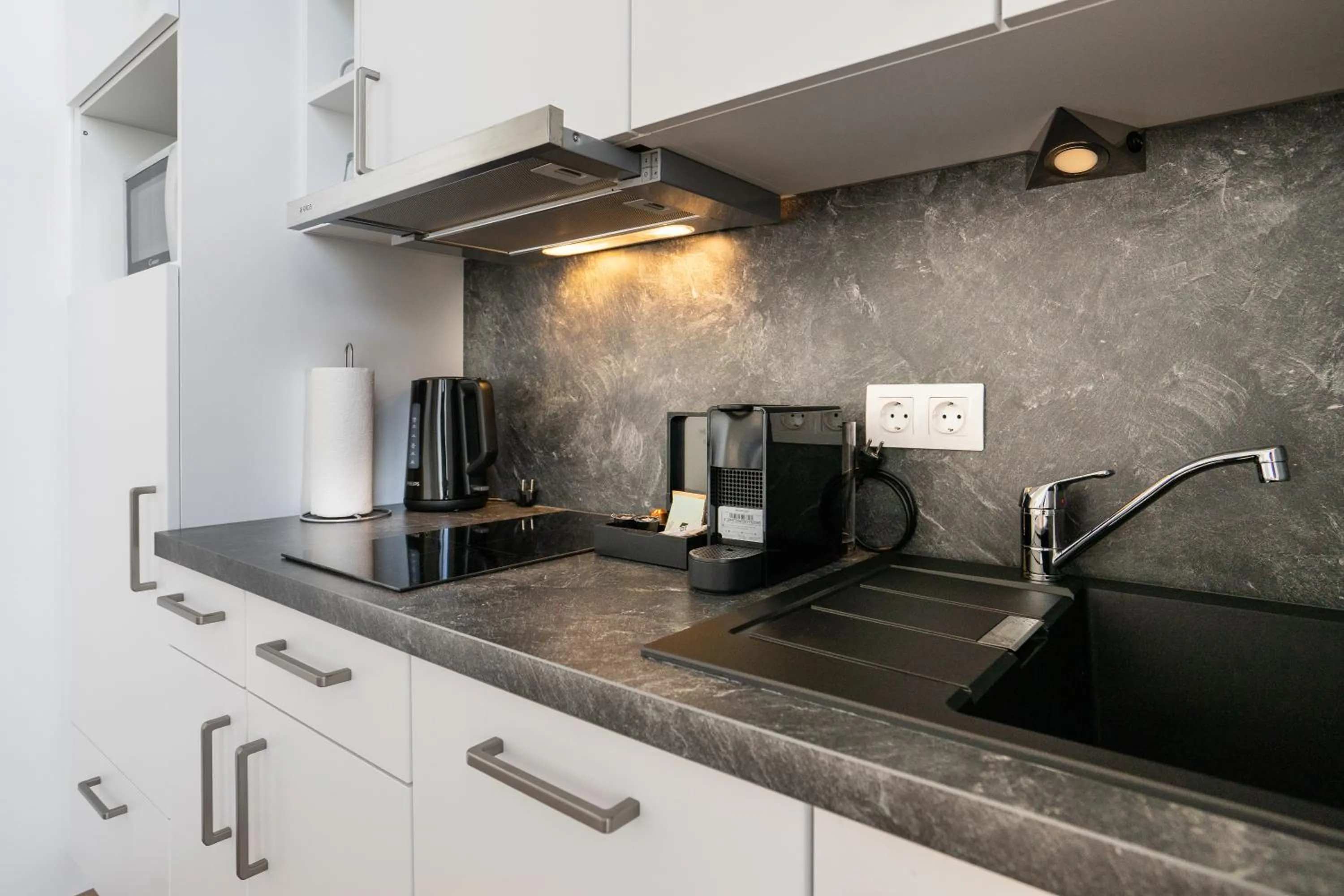 Coffee/tea facilities in FeelGood Apartments LakeLiving inklusive Garagenplatz