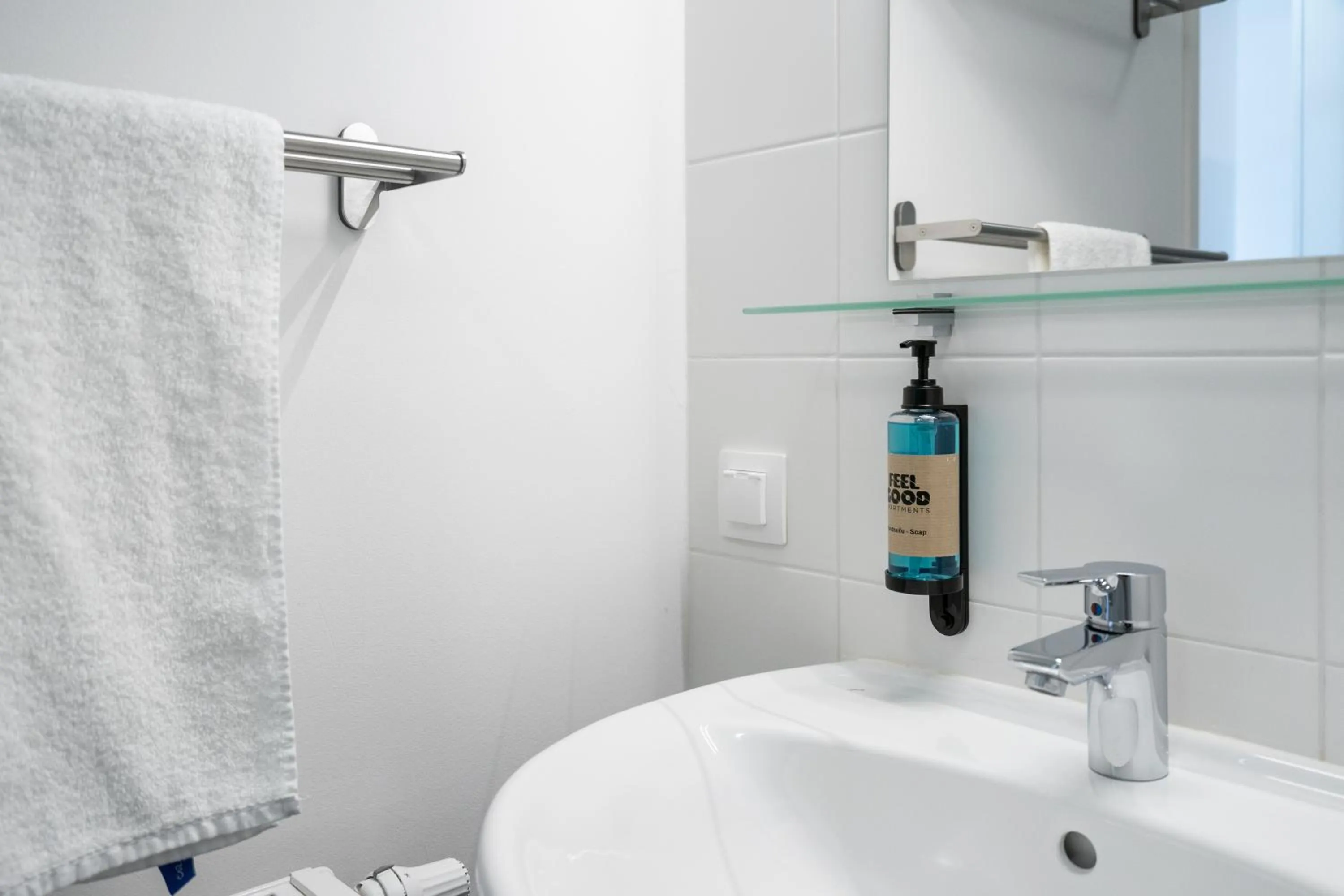 Bathroom in FeelGood Apartments LakeLiving inklusive Garagenplatz