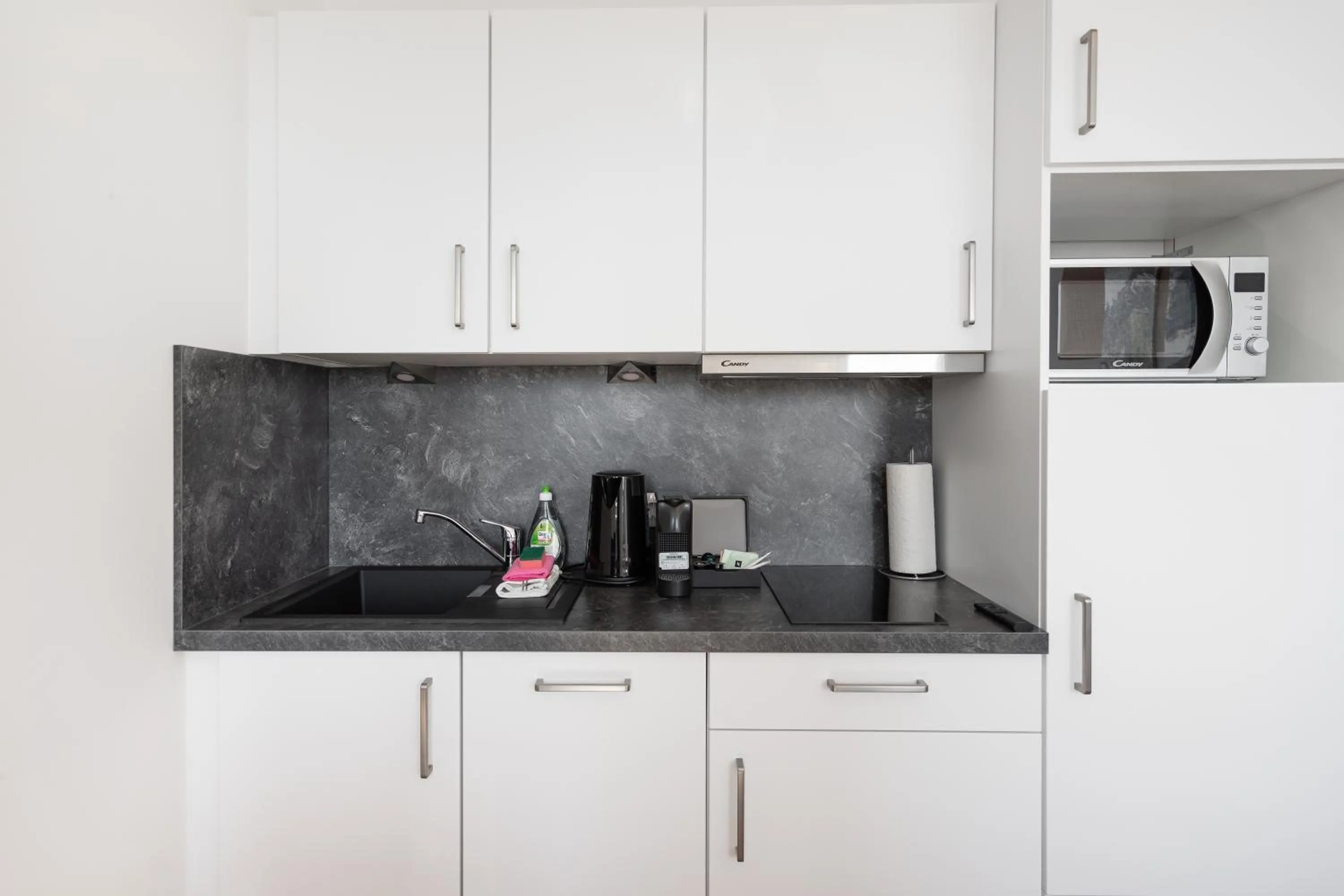 Coffee/tea facilities in FeelGood Apartments LakeLiving inklusive Garagenplatz