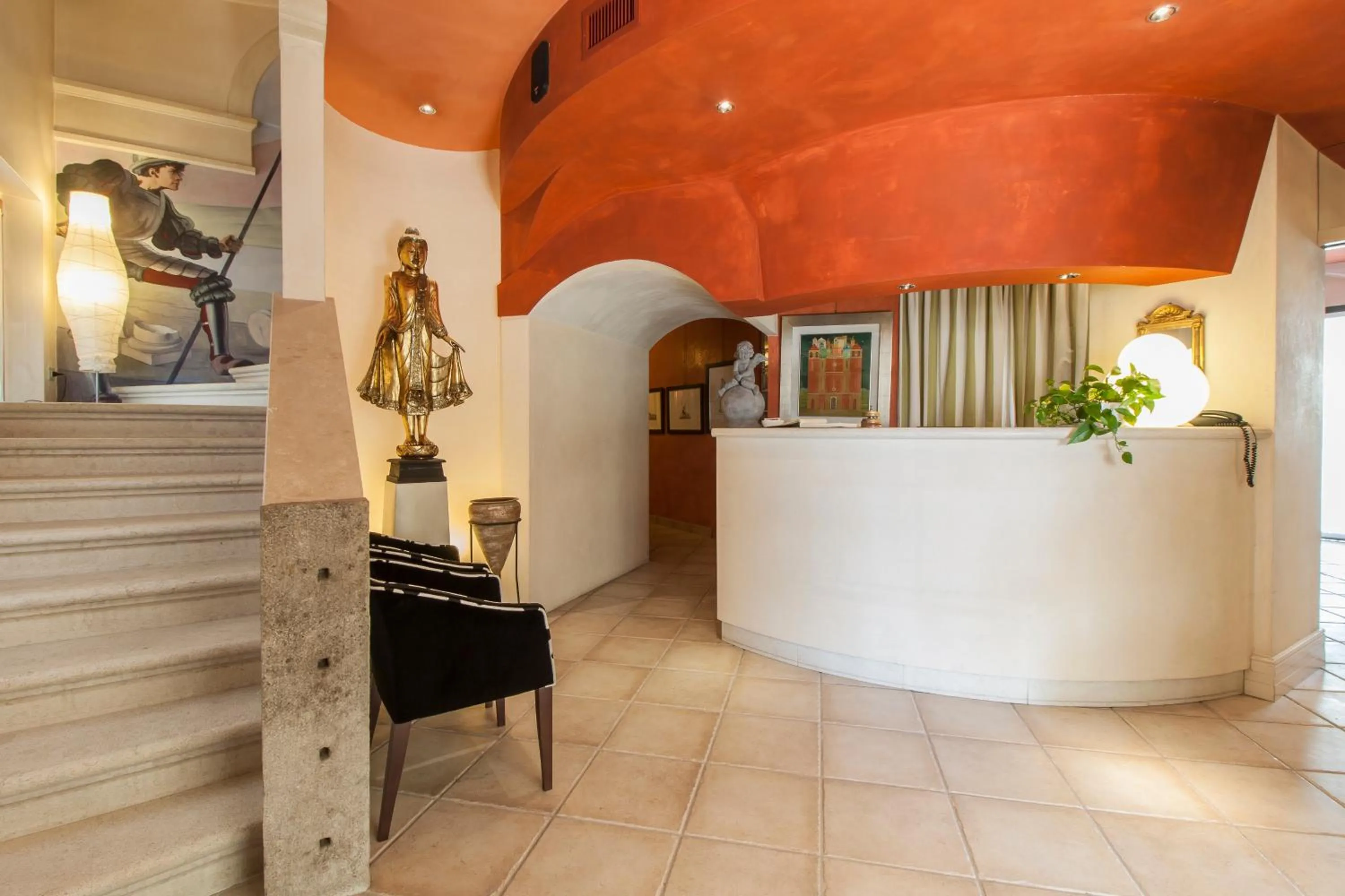 Lobby or reception in Charming Hotel dei Chiostri