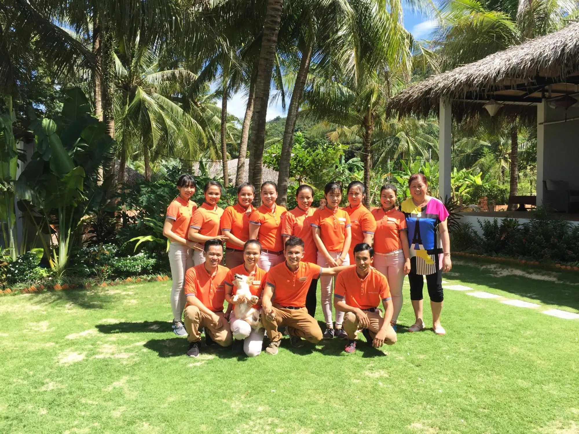 Staff in Peppercorn Beach Resort