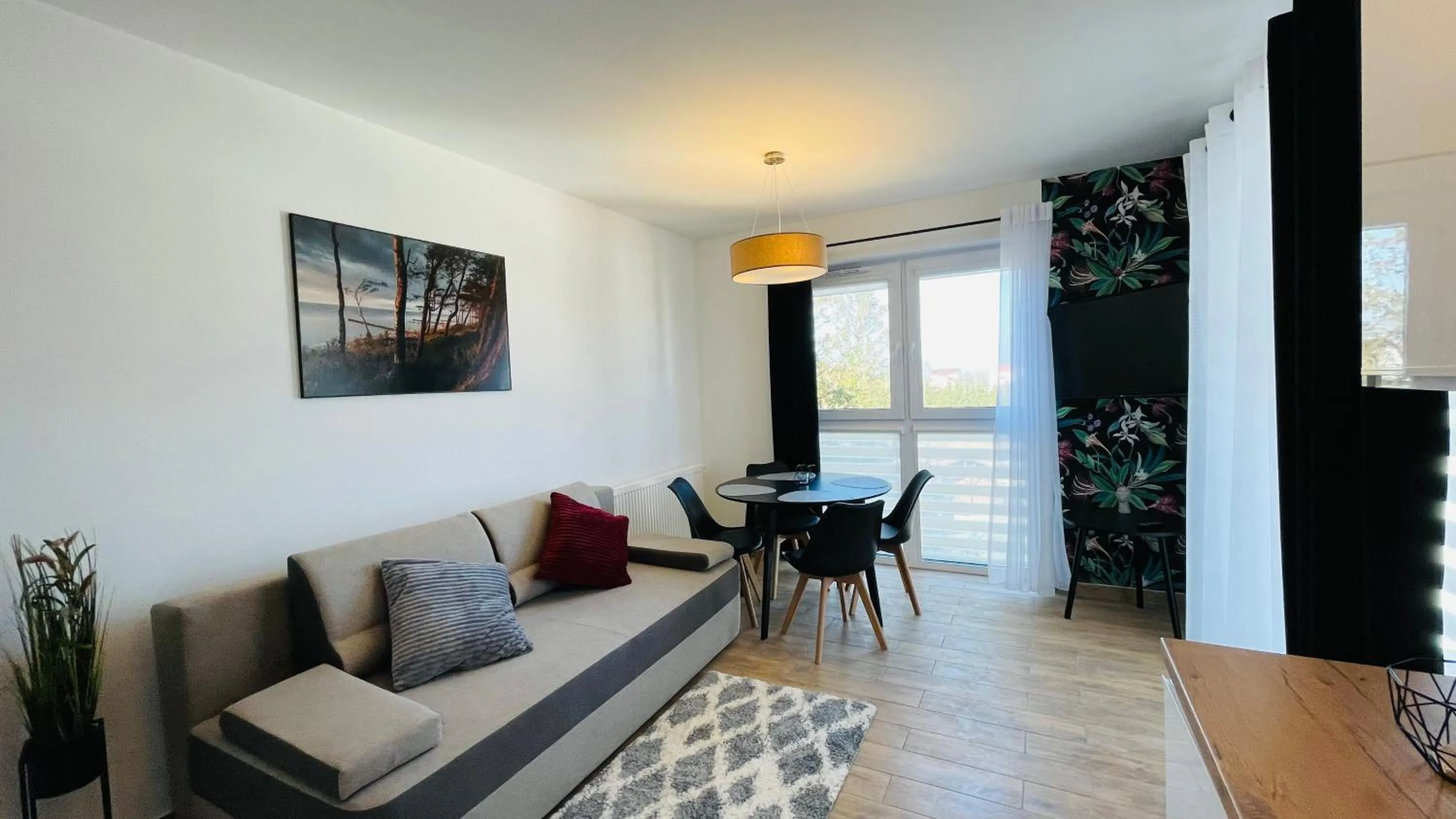 TV and multimedia in Apartamenty na Wiejskiej Ustronie Morskie