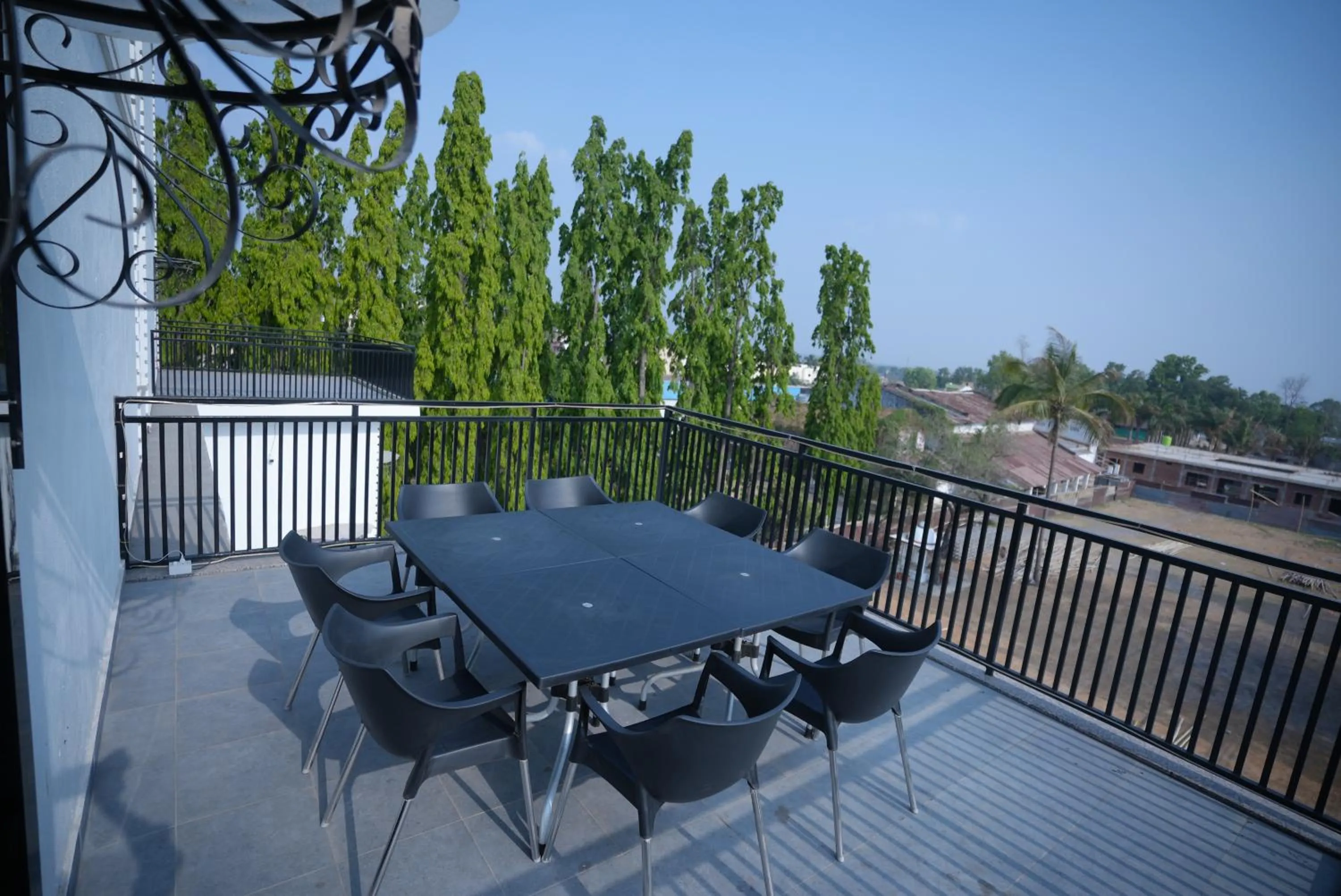 Balcony/Terrace in HOTEL MAKHAN VIHAR