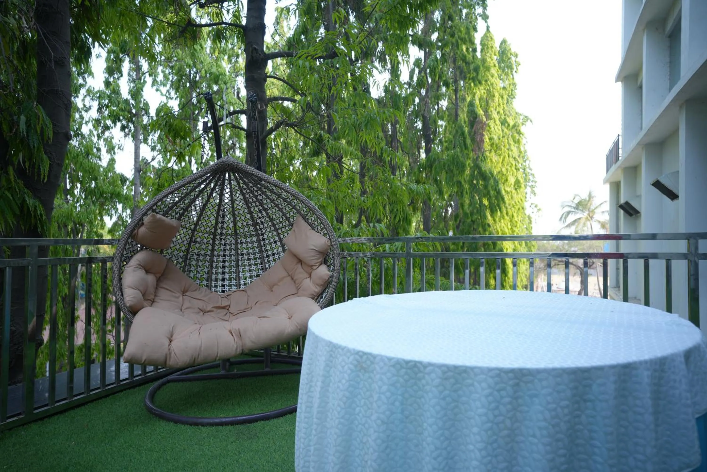 Seating area in HOTEL MAKHAN VIHAR