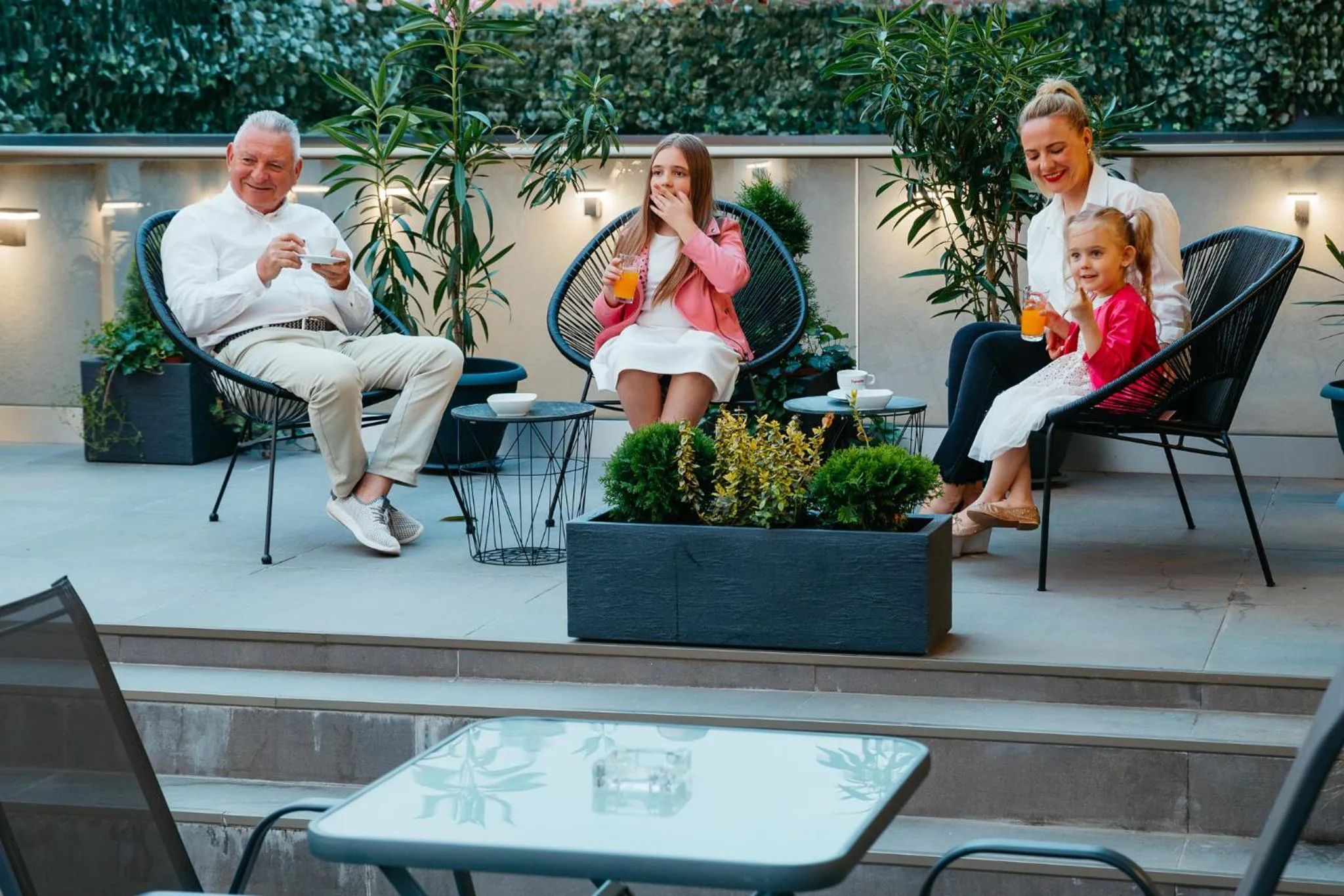 Balcony/Terrace in Hotel Anastasia