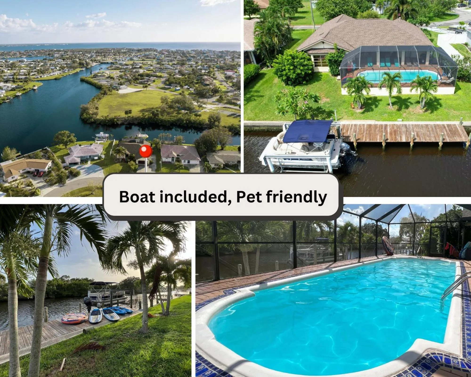 House With A BoatYour Private Waterfront Resort