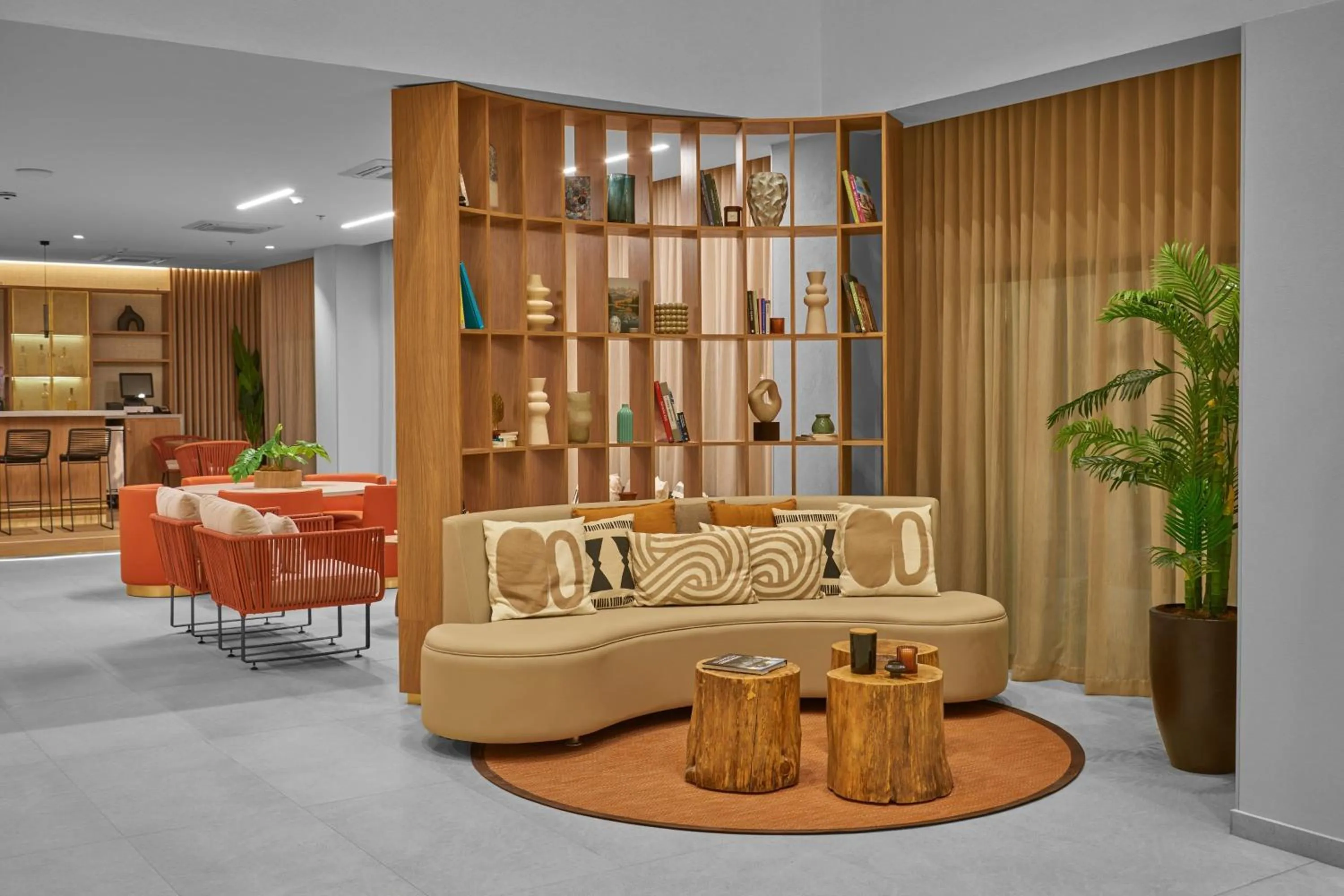 Living room in City Express Plus by Marriott Mazatlan