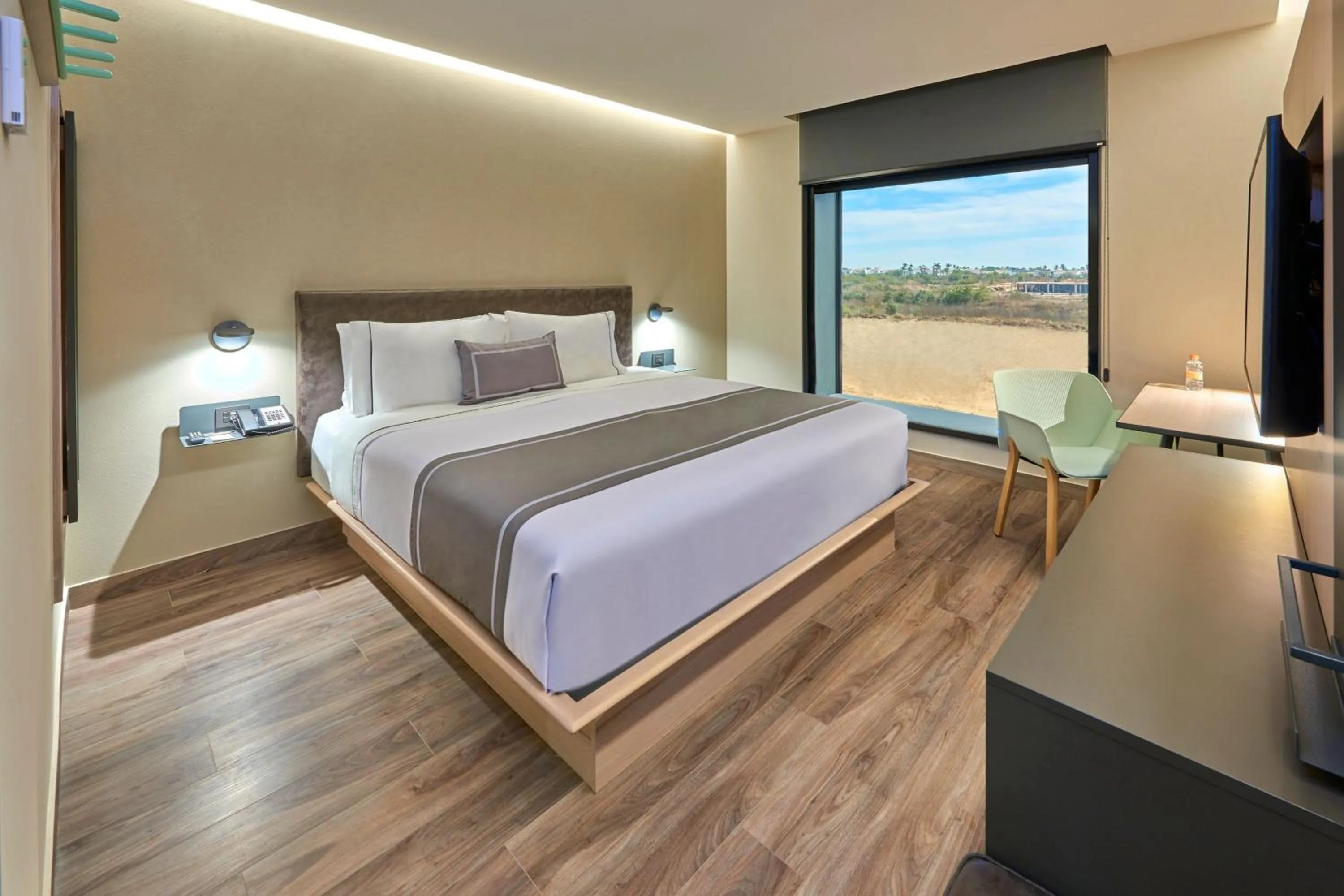 Bedroom, Bed in City Express Plus by Marriott Mazatlan