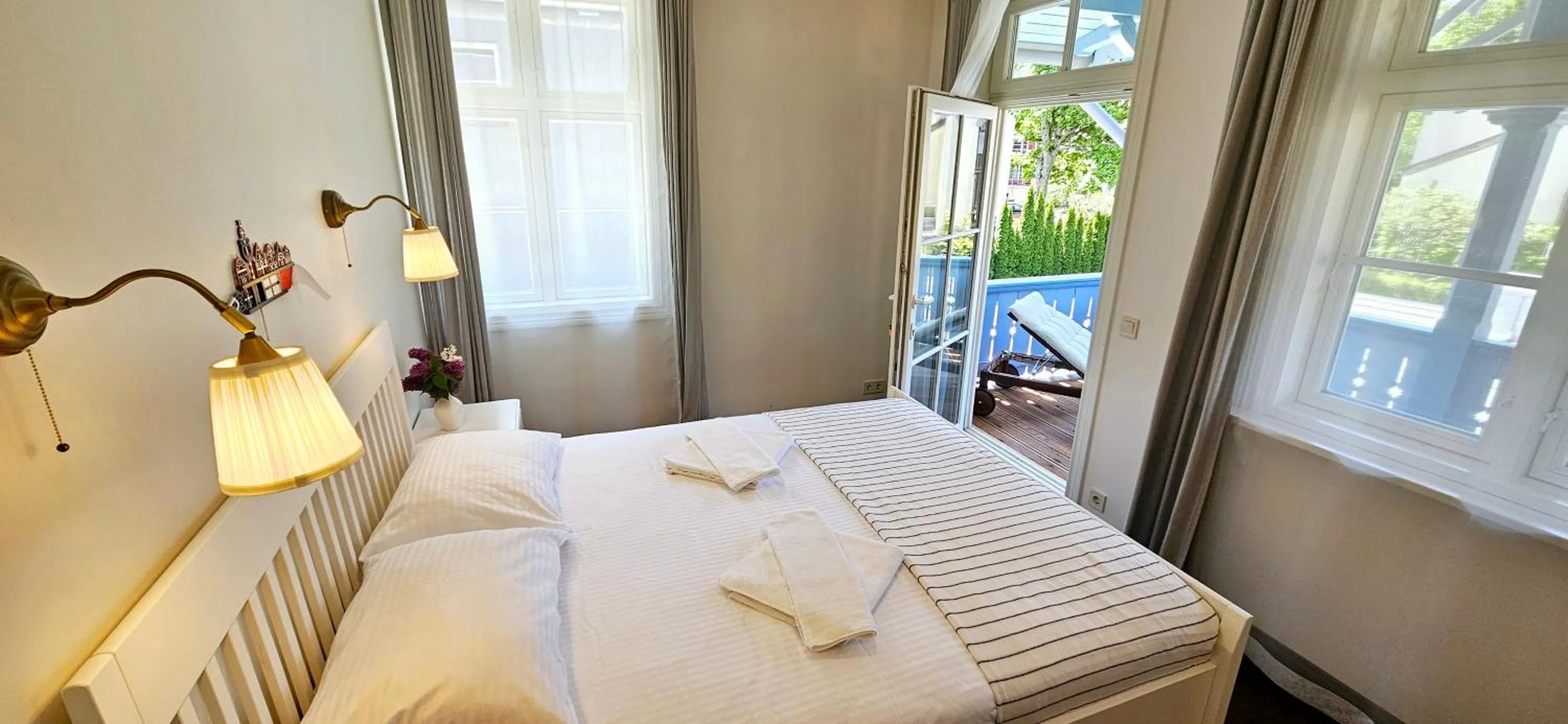 Bed in Villa Loebel 1881