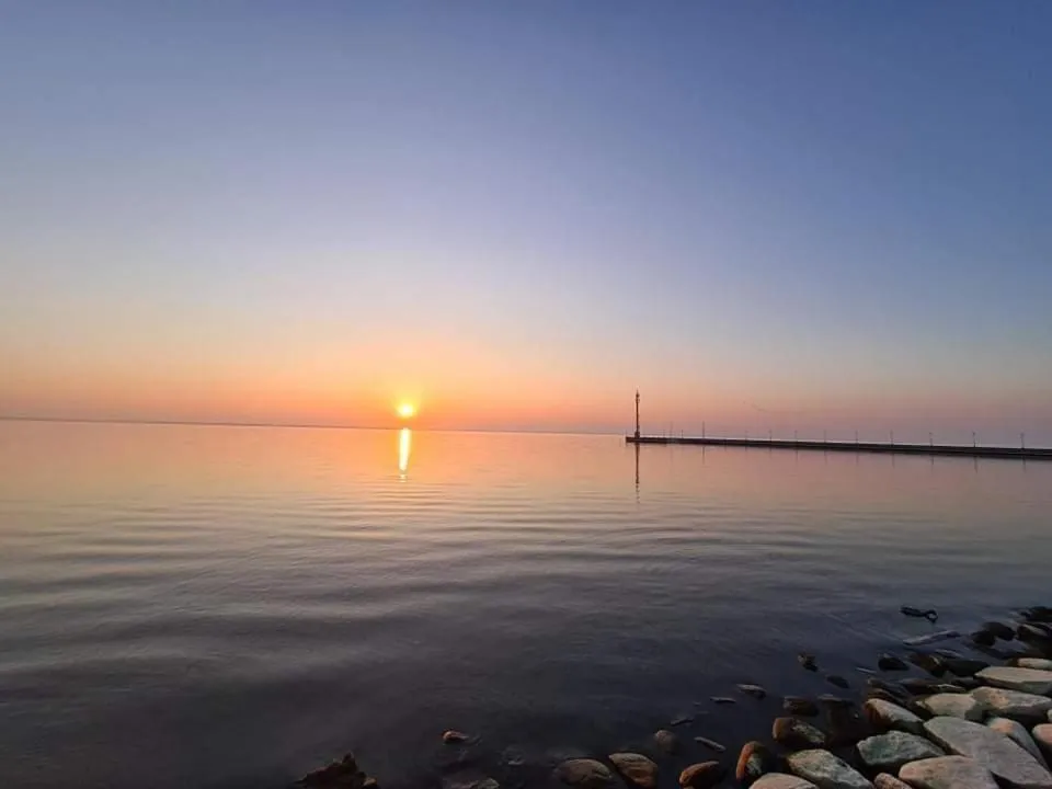 Sunrise in Villa Loebel 1881