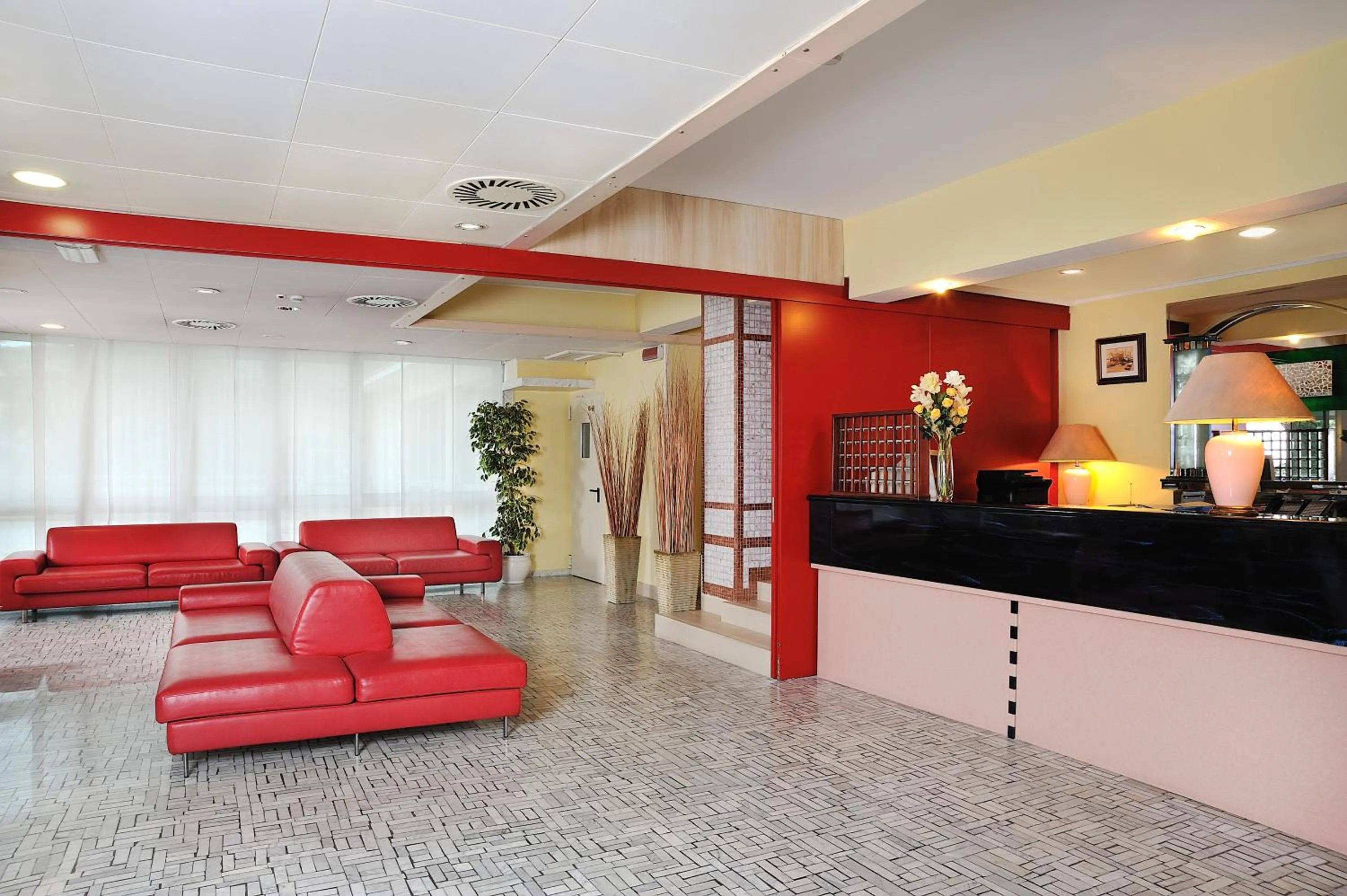 Living room in Hotel Tiberius