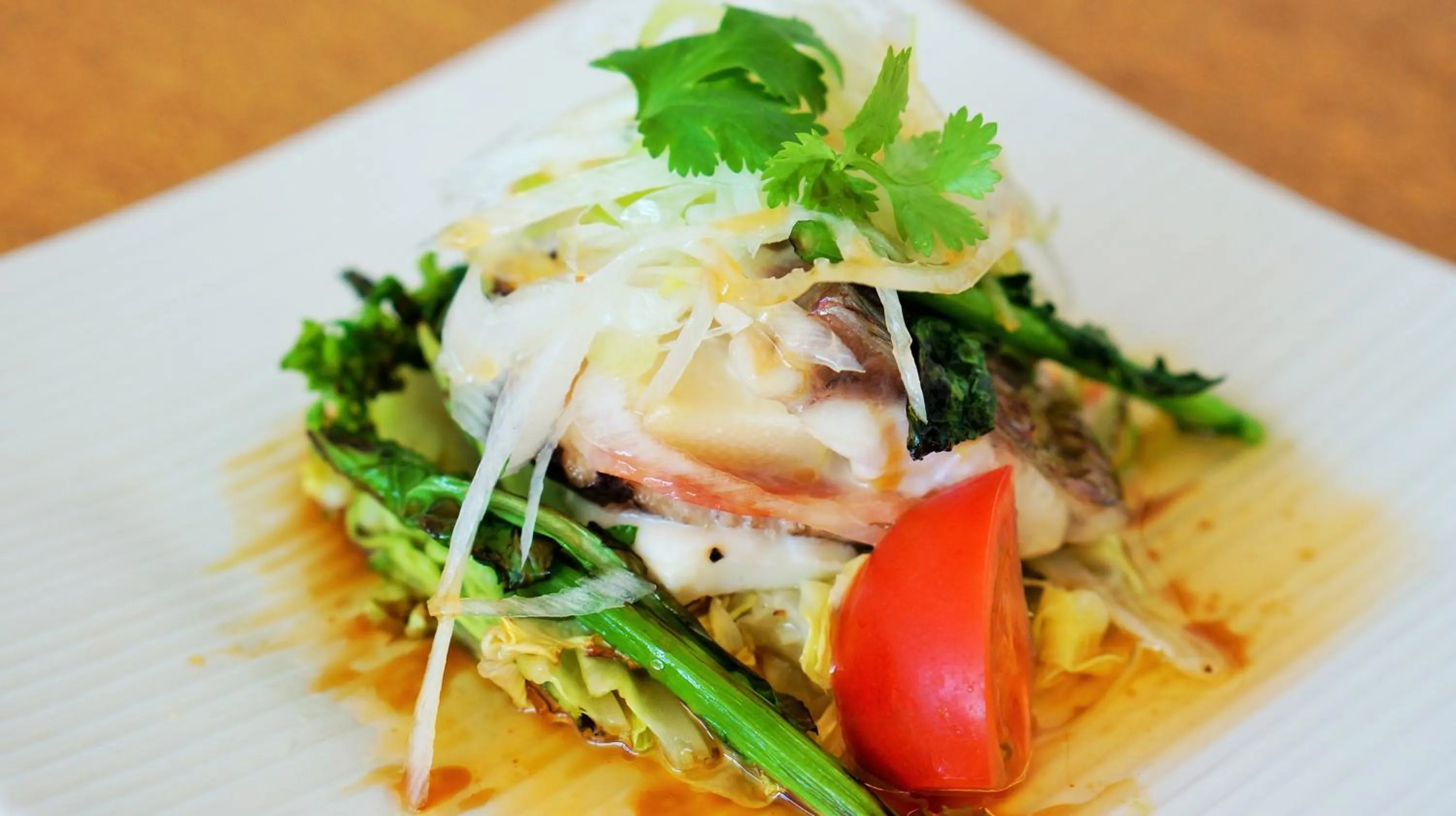 Food close-up in Zen no Yu