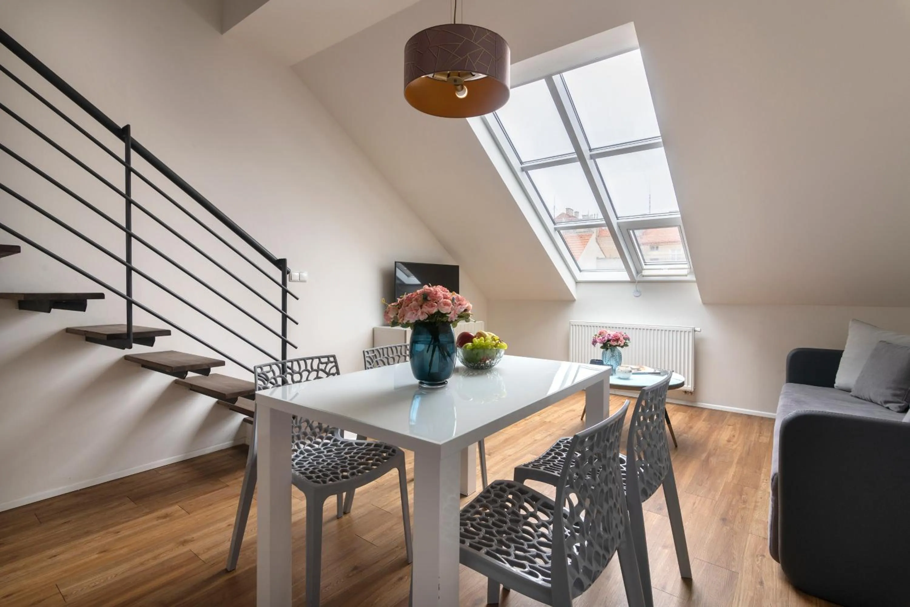 Living room in Prague Tales Boutique Residence by Dwellfort