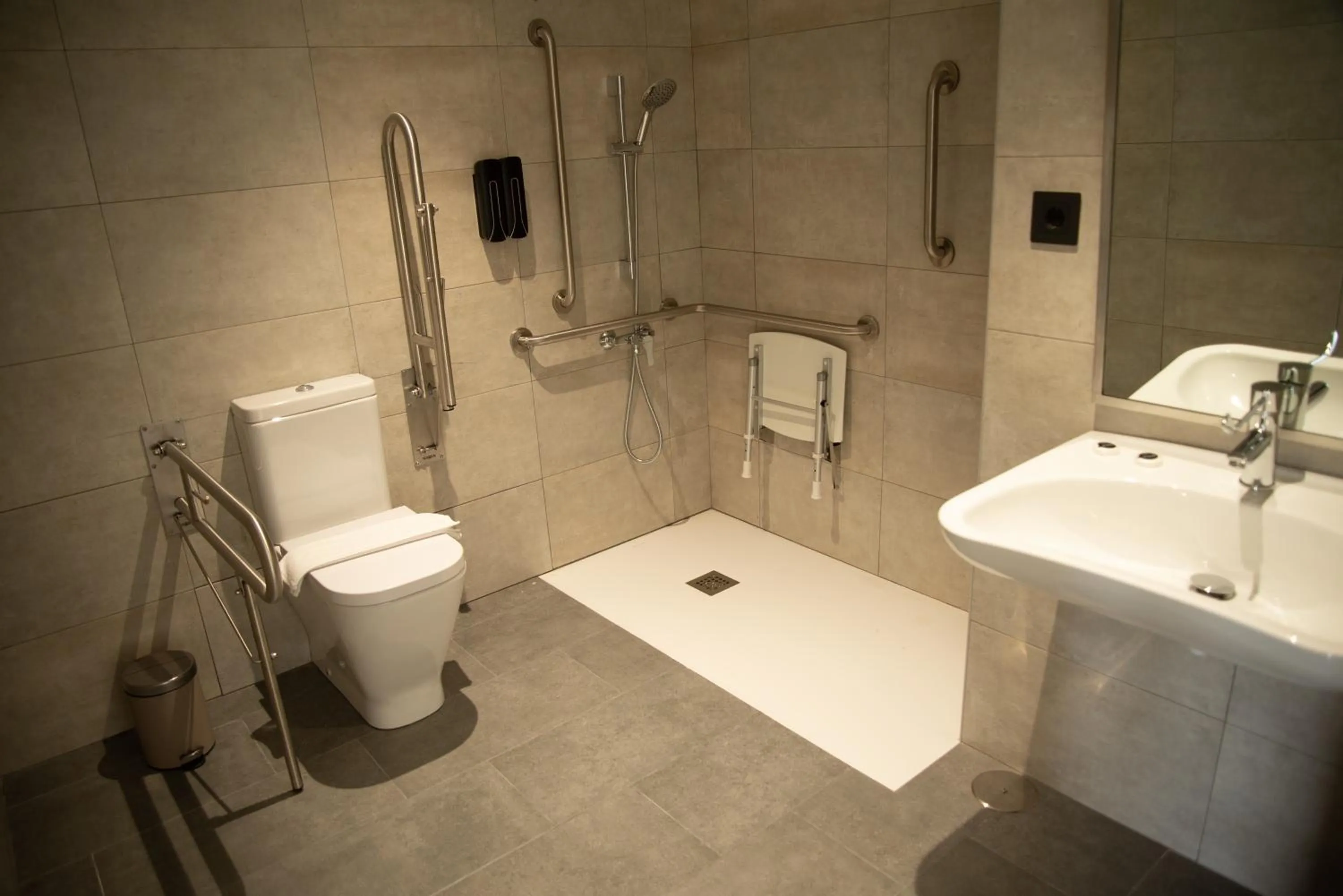 Bathroom in Hotel Chips Fene