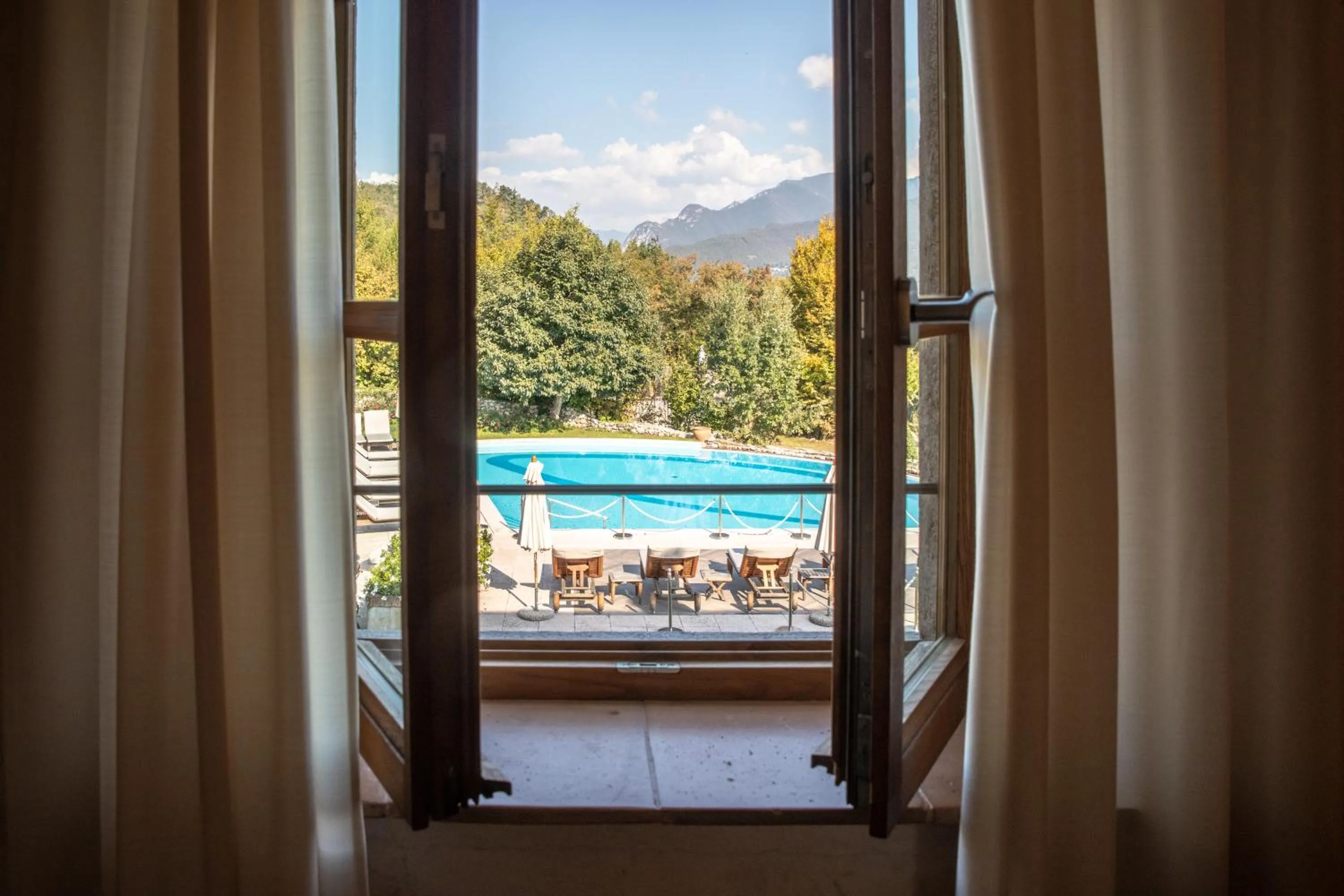 Garden view in Villa Arcadio