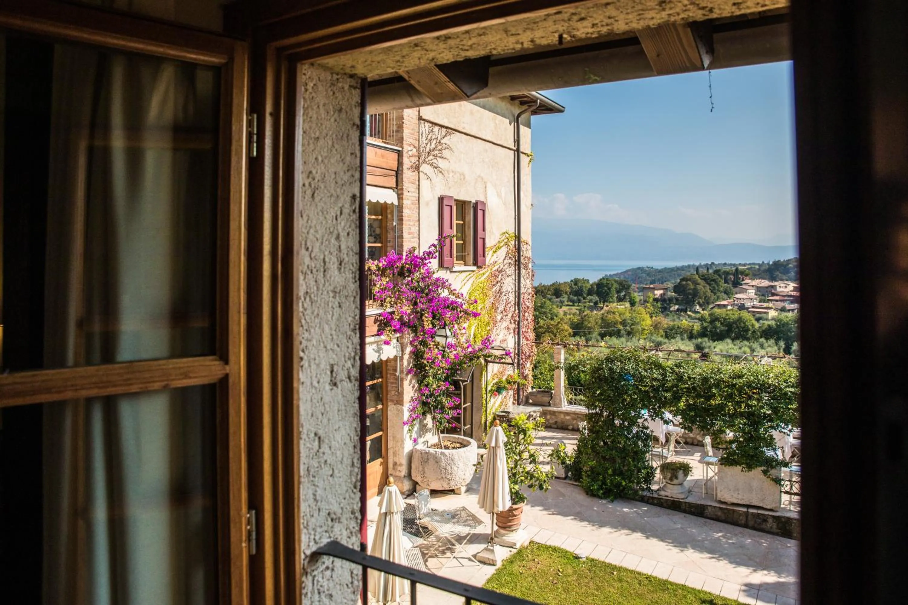 Garden view in Villa Arcadio