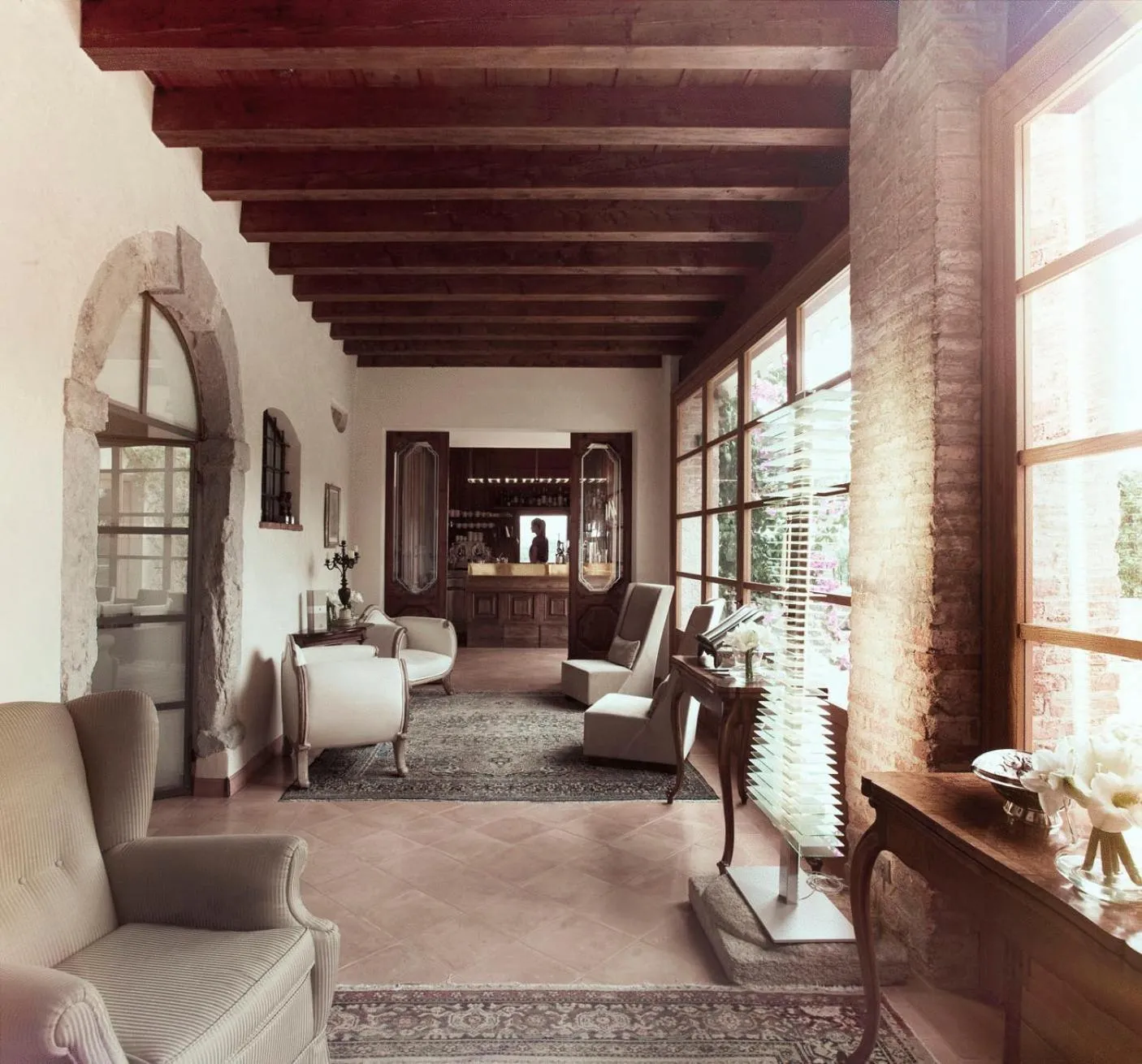 Living room in Villa Arcadio