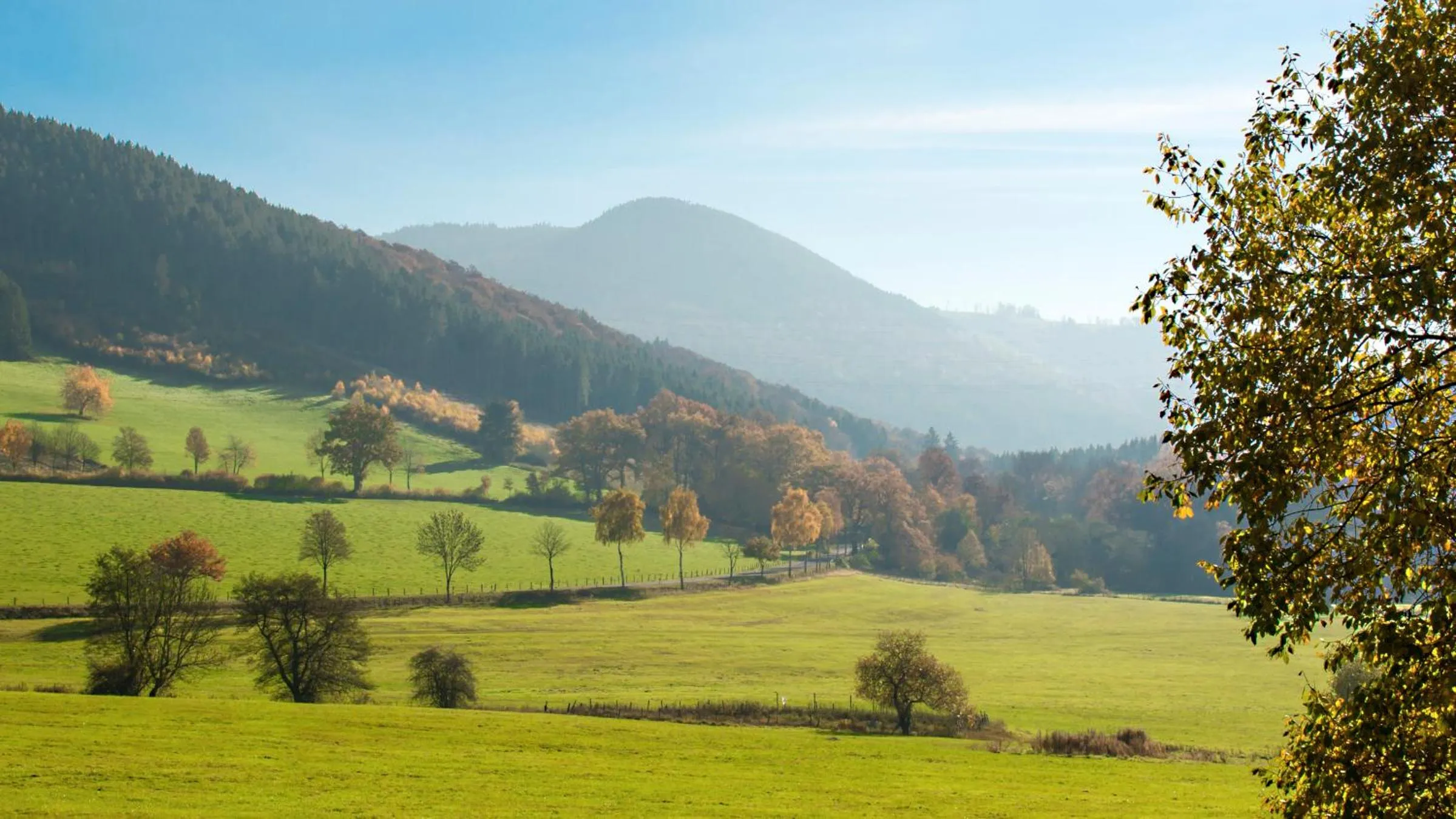 Mountain view in Hotel Am Kurpark