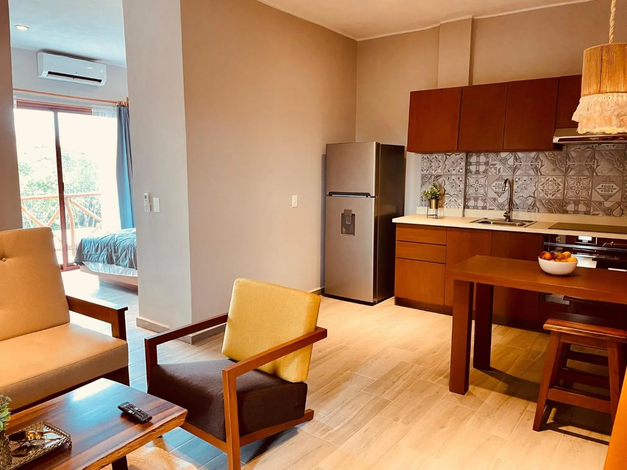 Living room in Hotel Manglar Suites