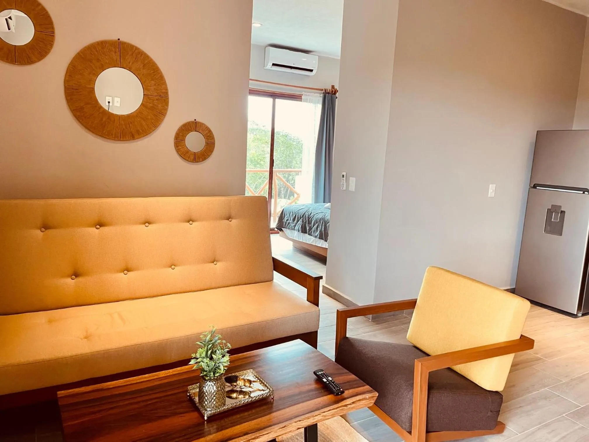 Living room in Hotel Manglar Suites