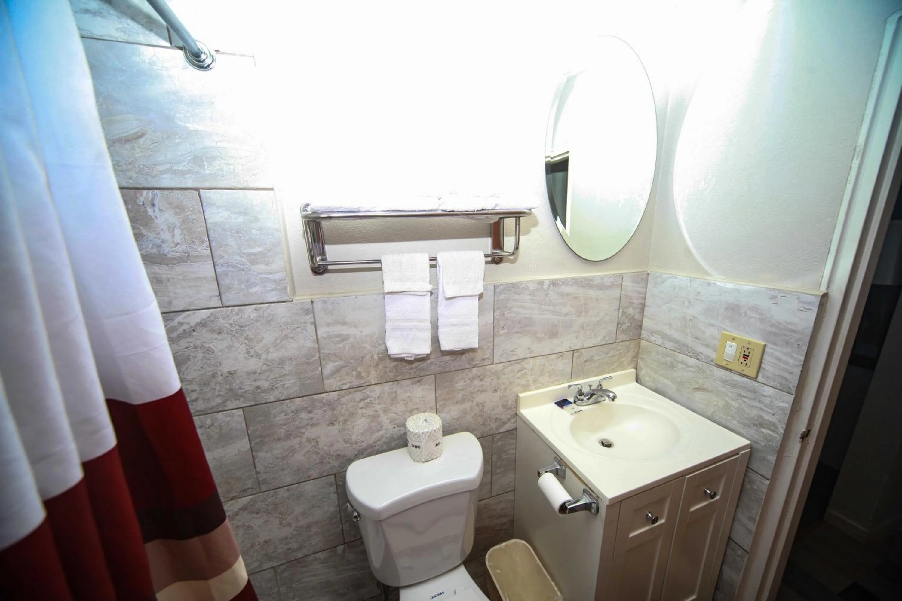 Bathroom in Relax Inn Bradford