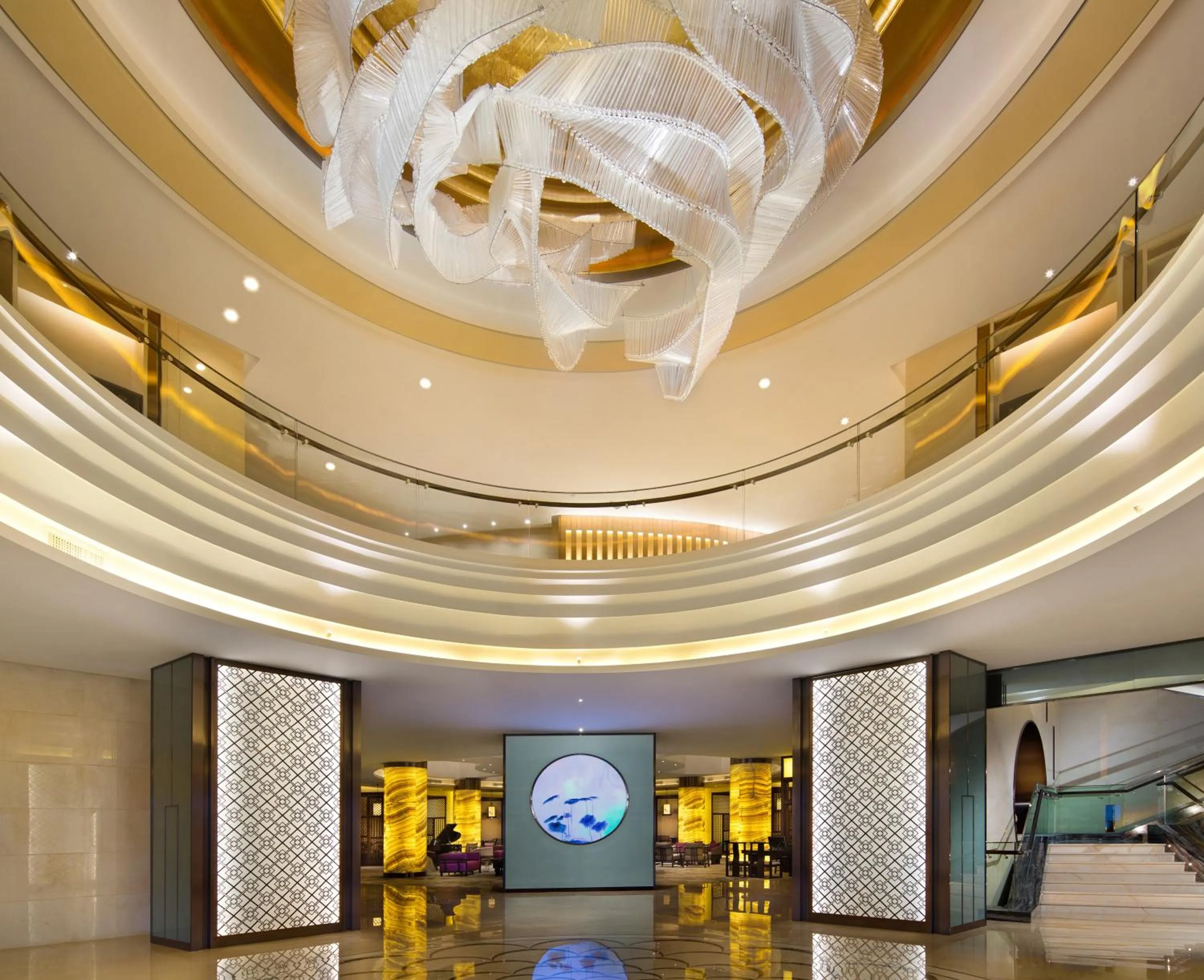 Lobby or reception in Yue Yang Hotel