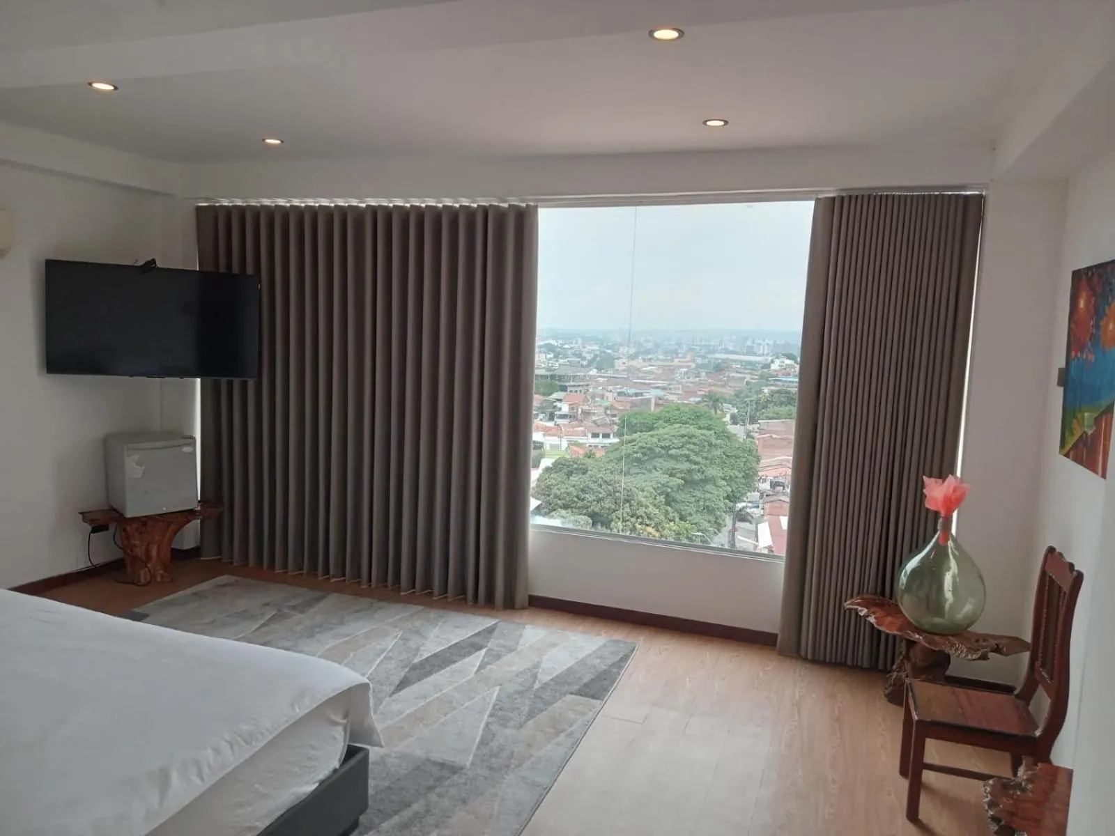 Bed in Hotel Terraza San Antonio