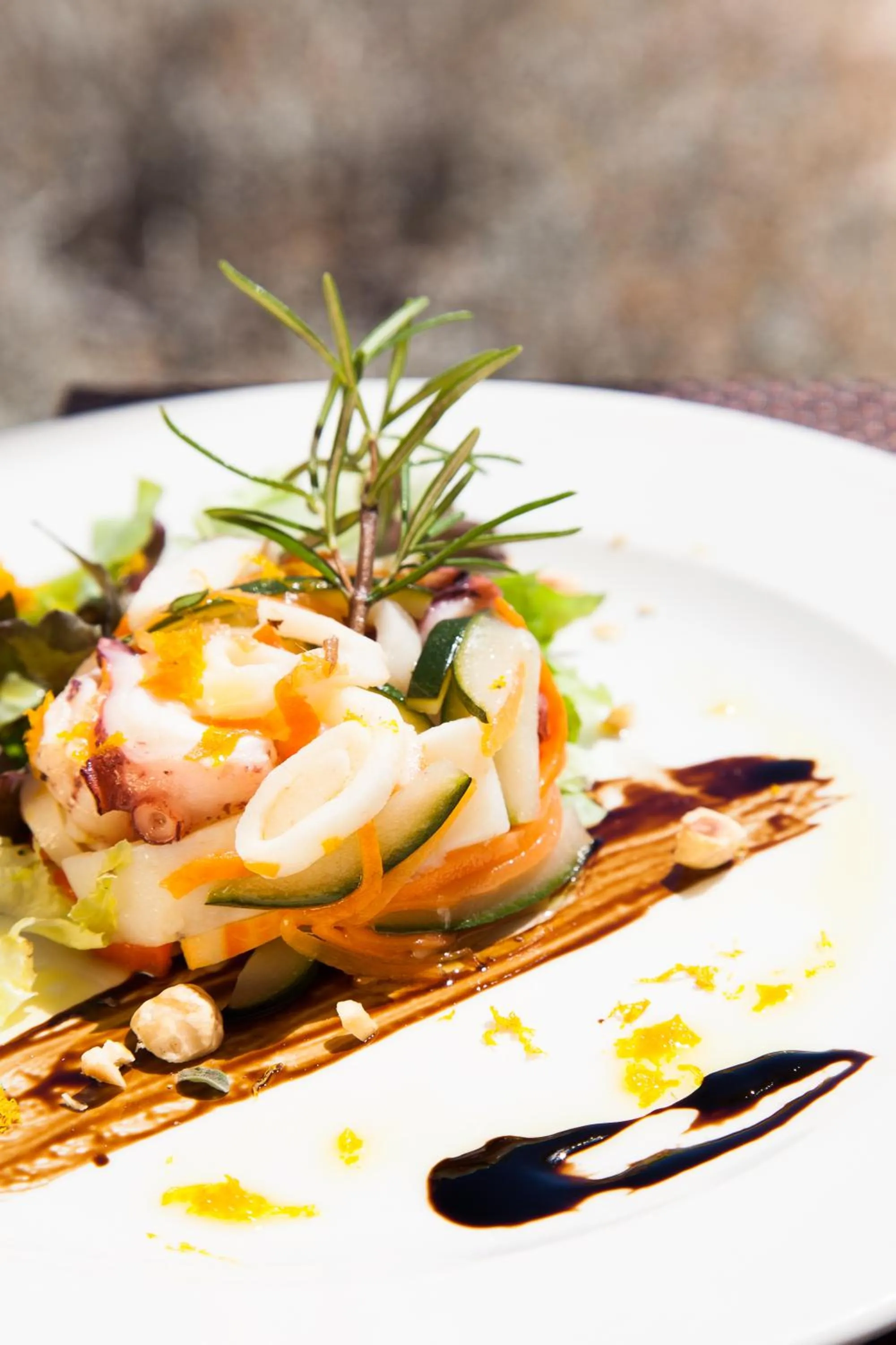 Food close-up in Hotel Garden Beach