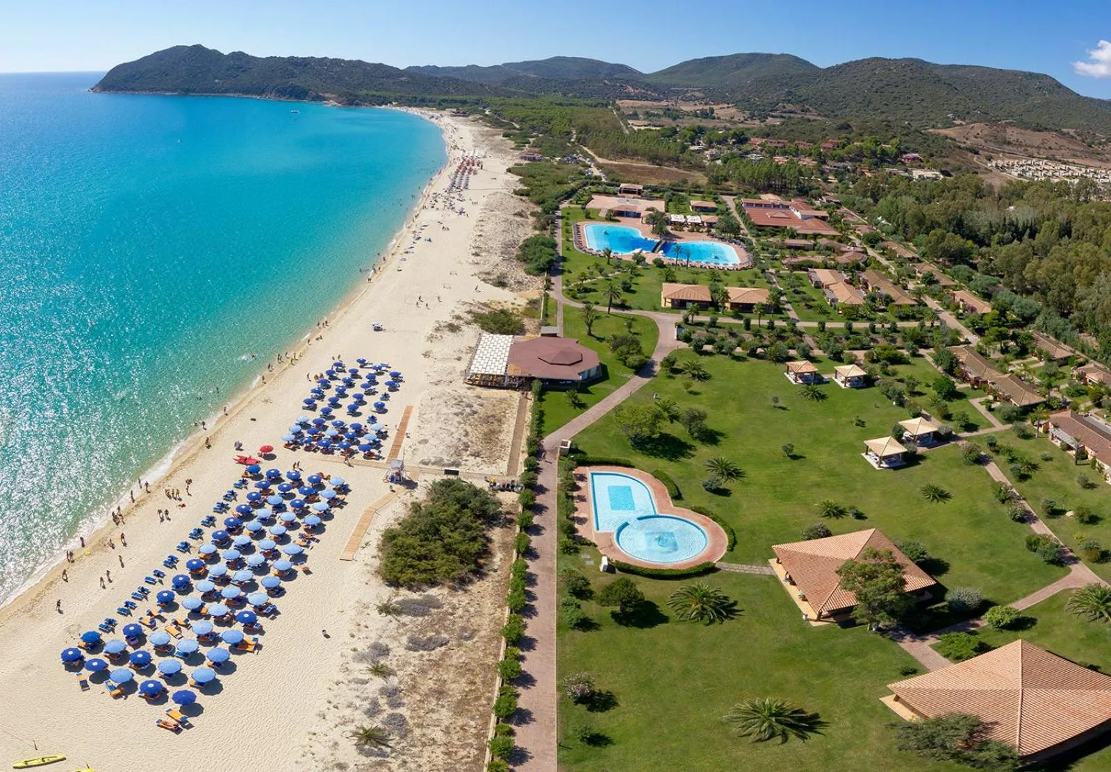 Garden view in Hotel Garden Beach