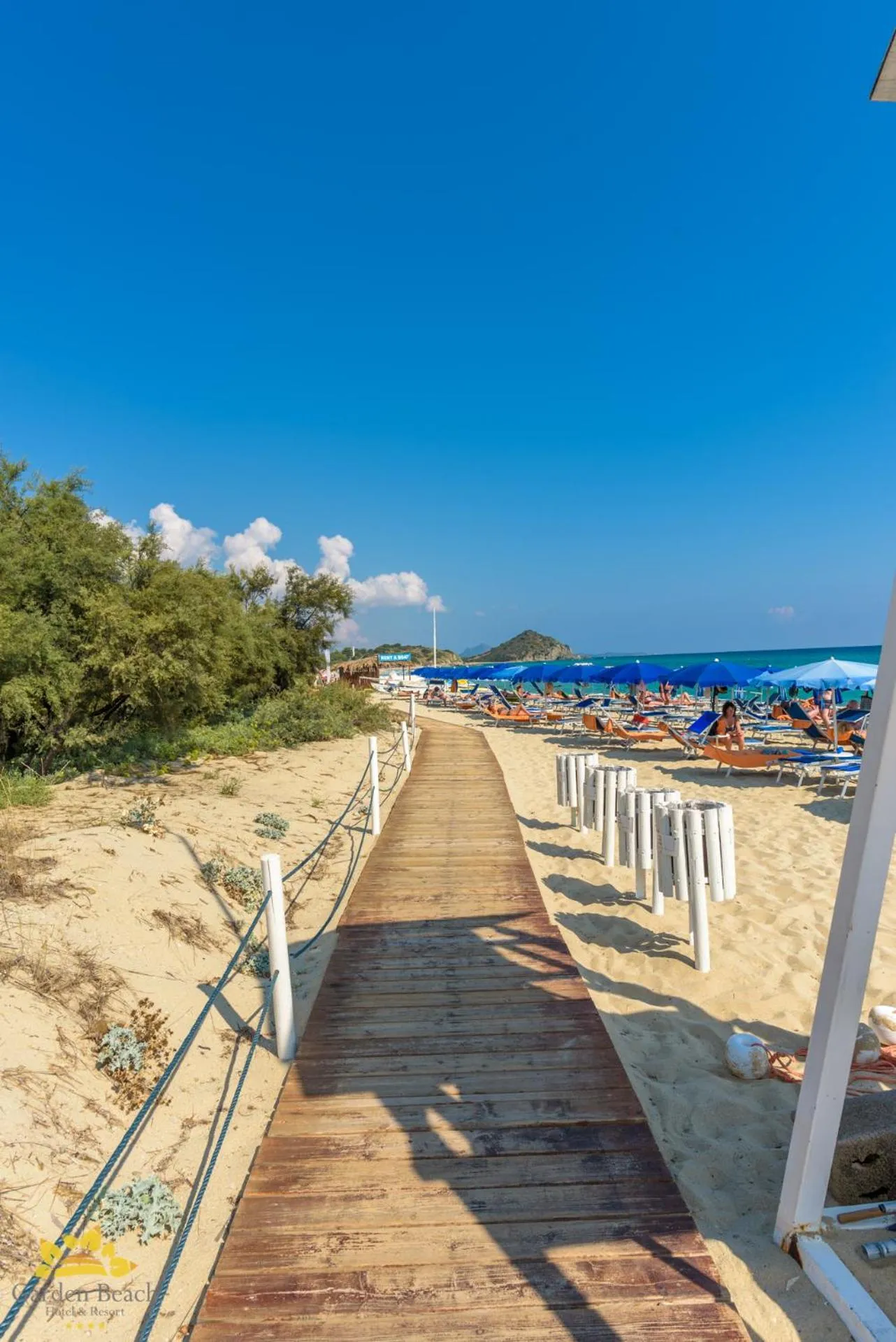 Sea view in Hotel Garden Beach