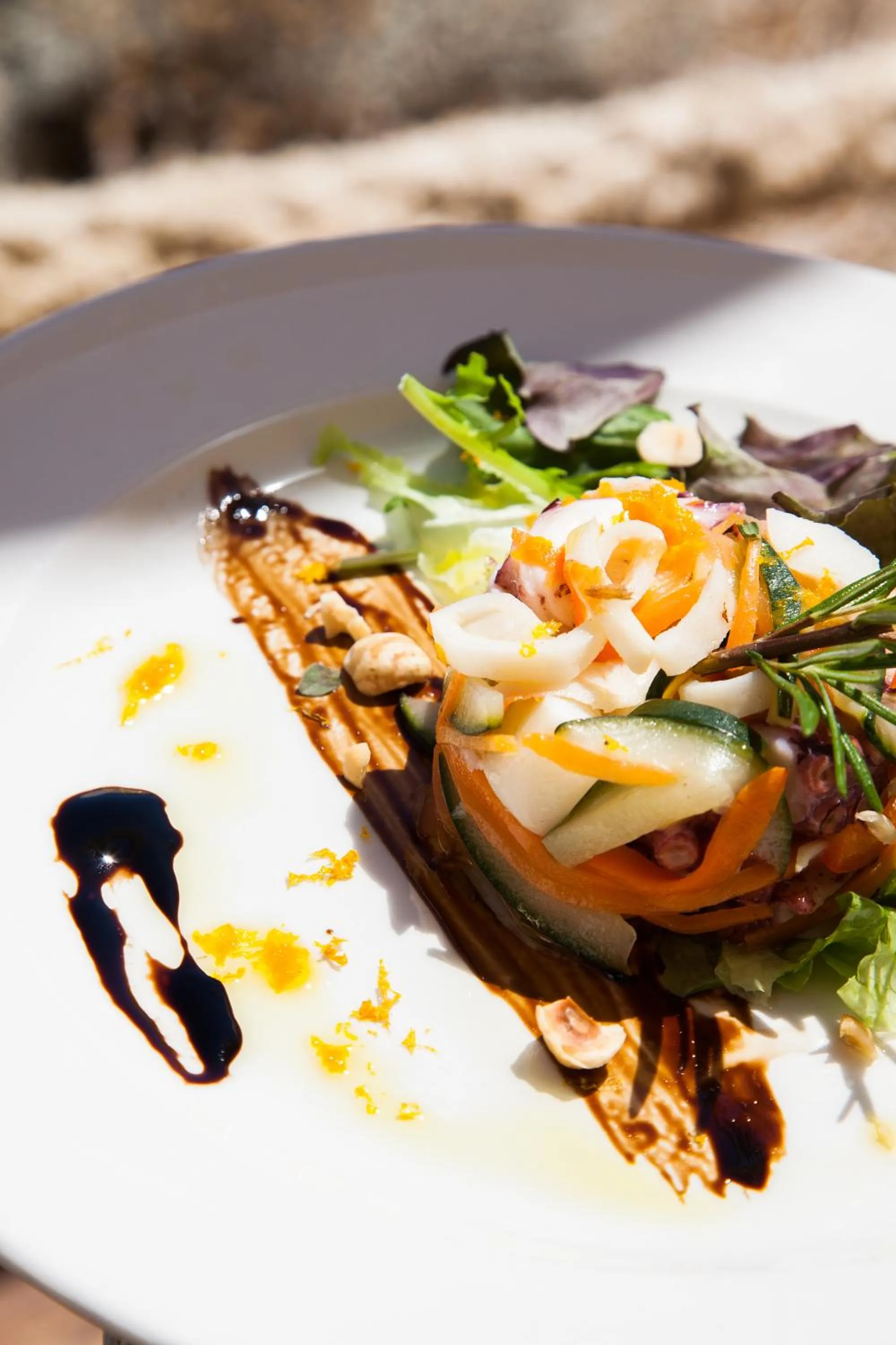 Food close-up in Hotel Garden Beach