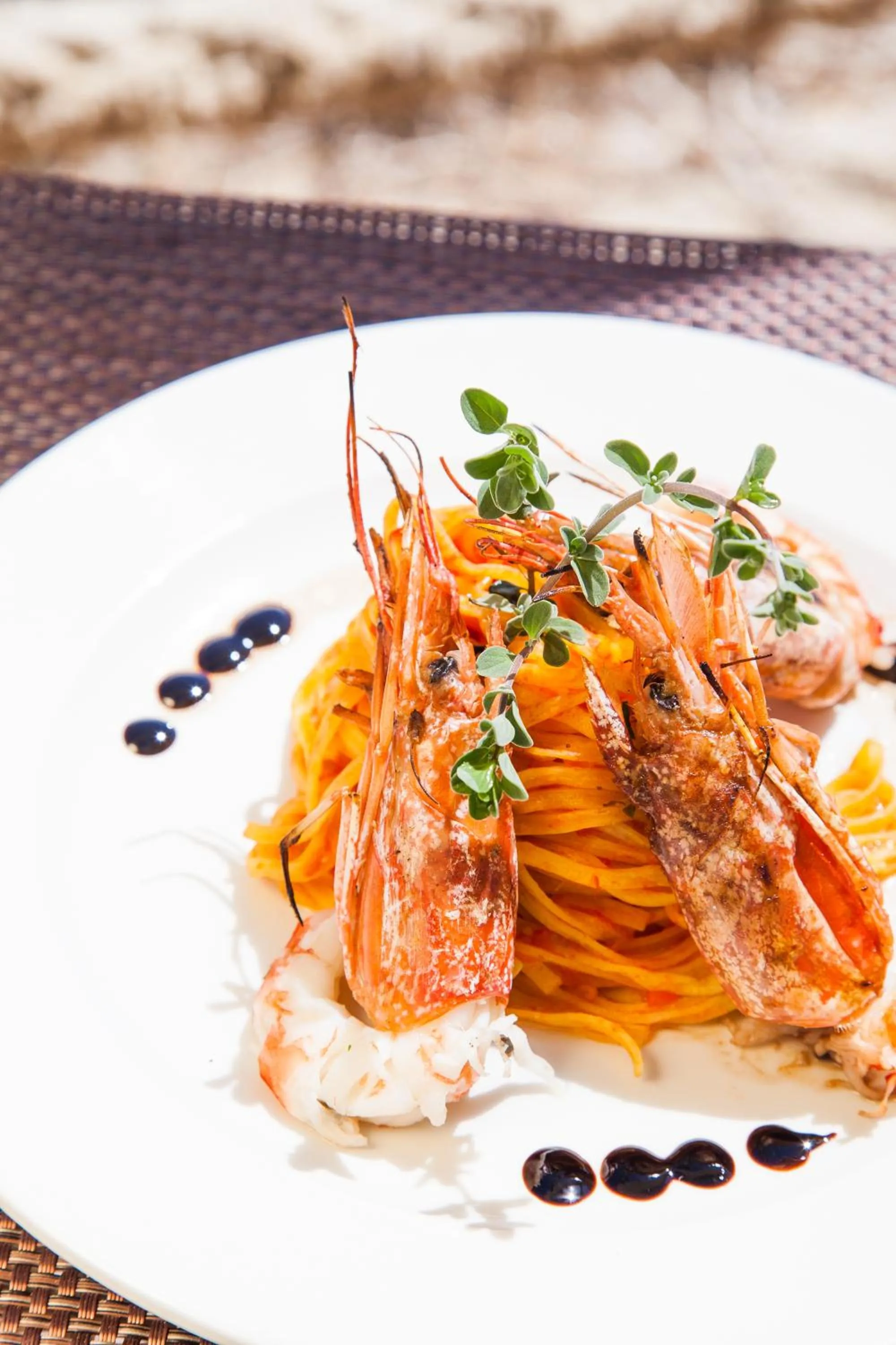 Food close-up in Hotel Garden Beach