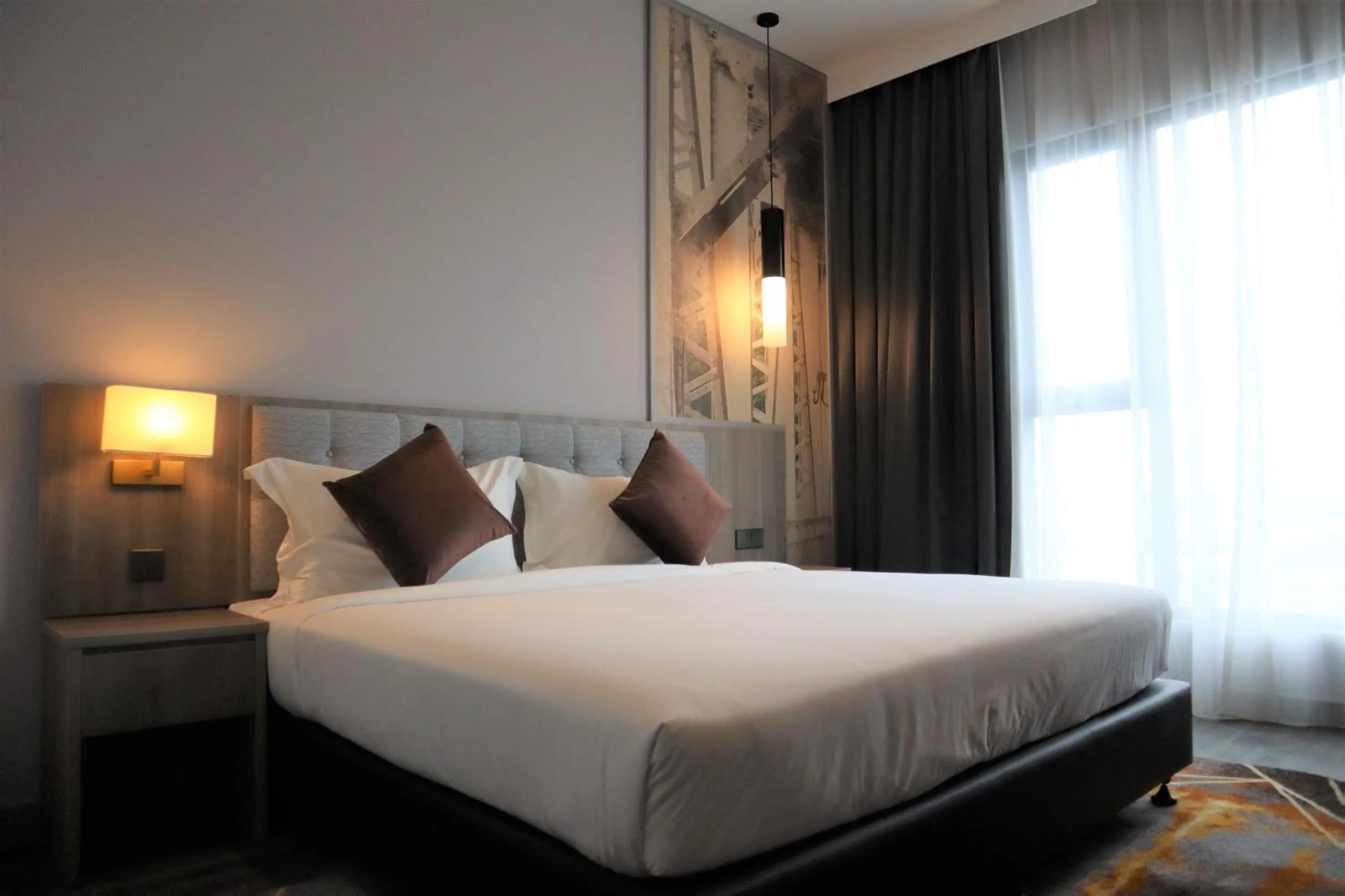 Bed in KSL ESPLANADE HOTEL with HOT SPRING