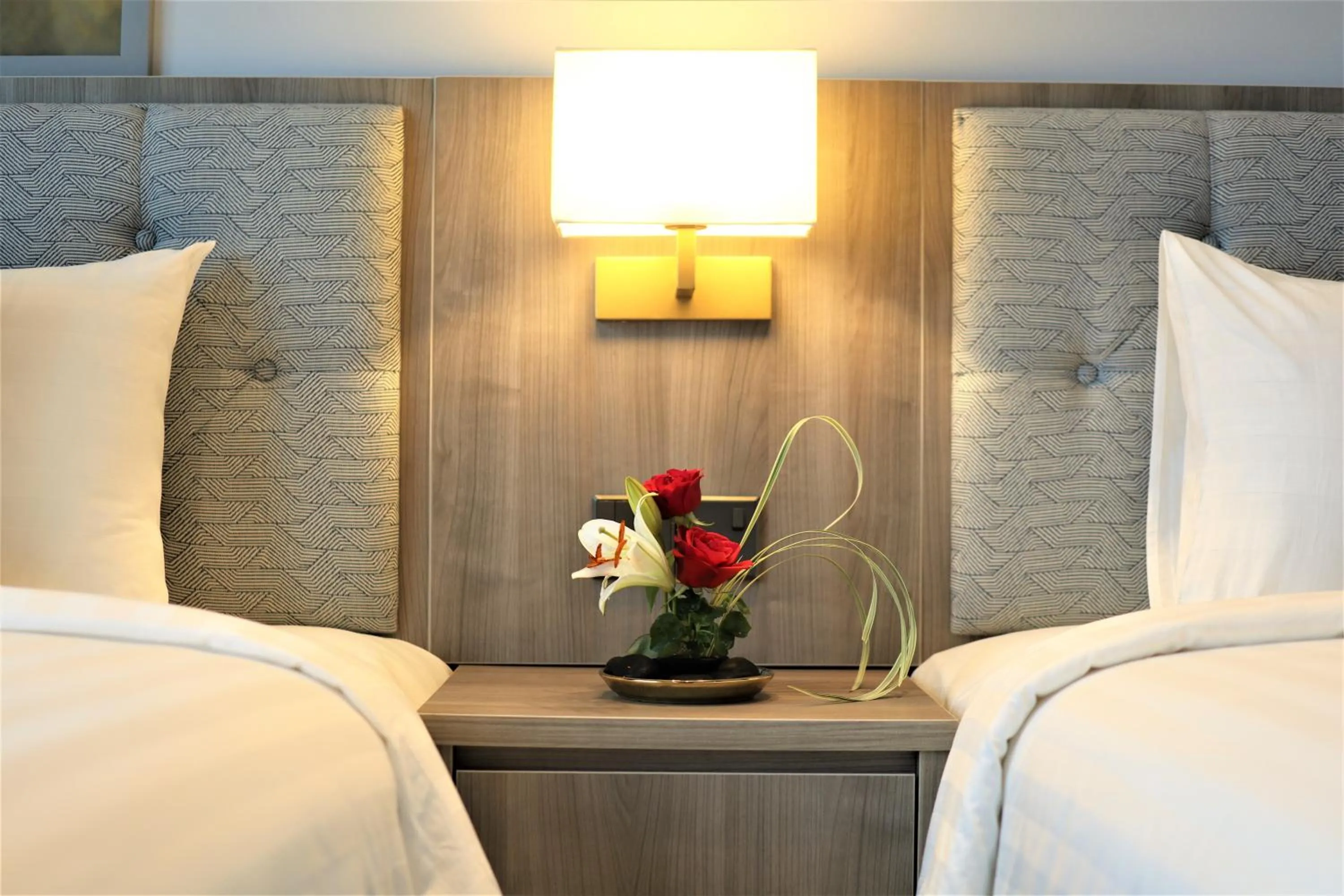 Bed in KSL ESPLANADE HOTEL with HOT SPRING