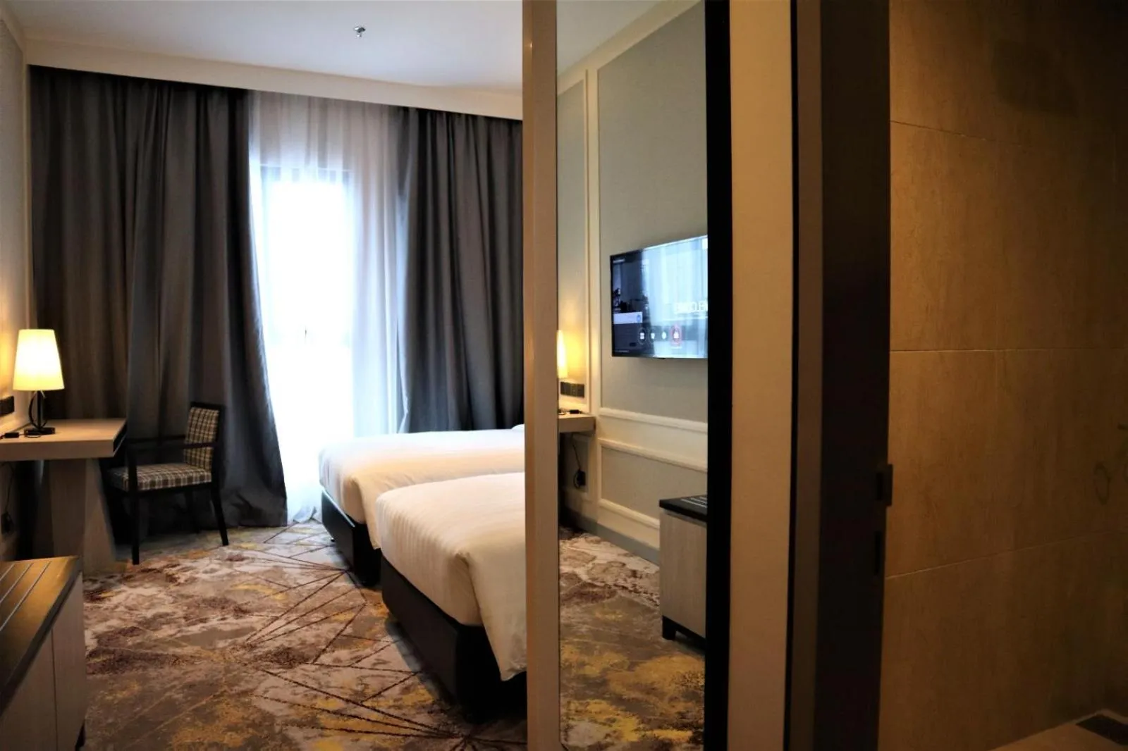 Bed in KSL ESPLANADE HOTEL with HOT SPRING