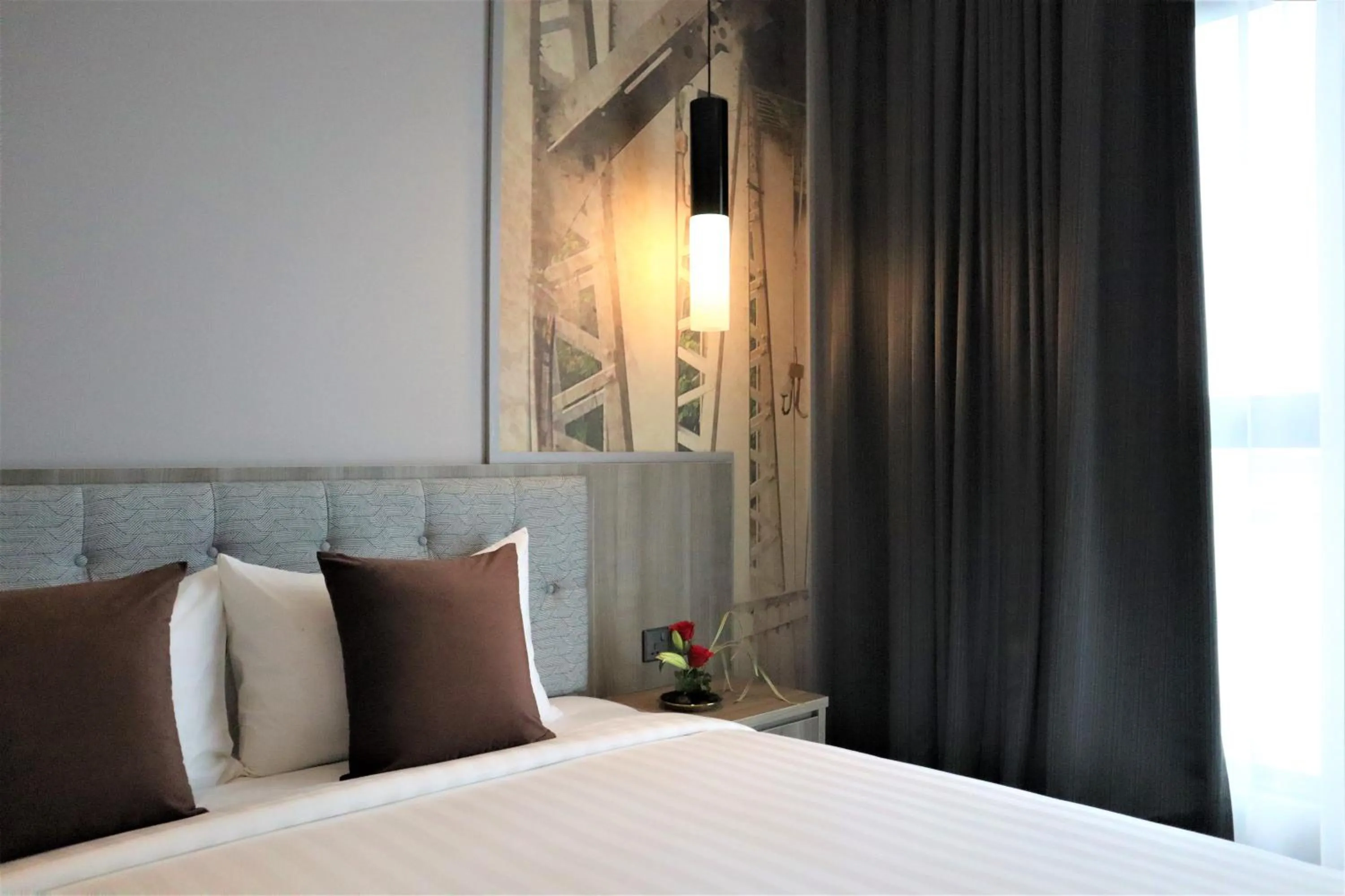 Bed in KSL ESPLANADE HOTEL with HOT SPRING