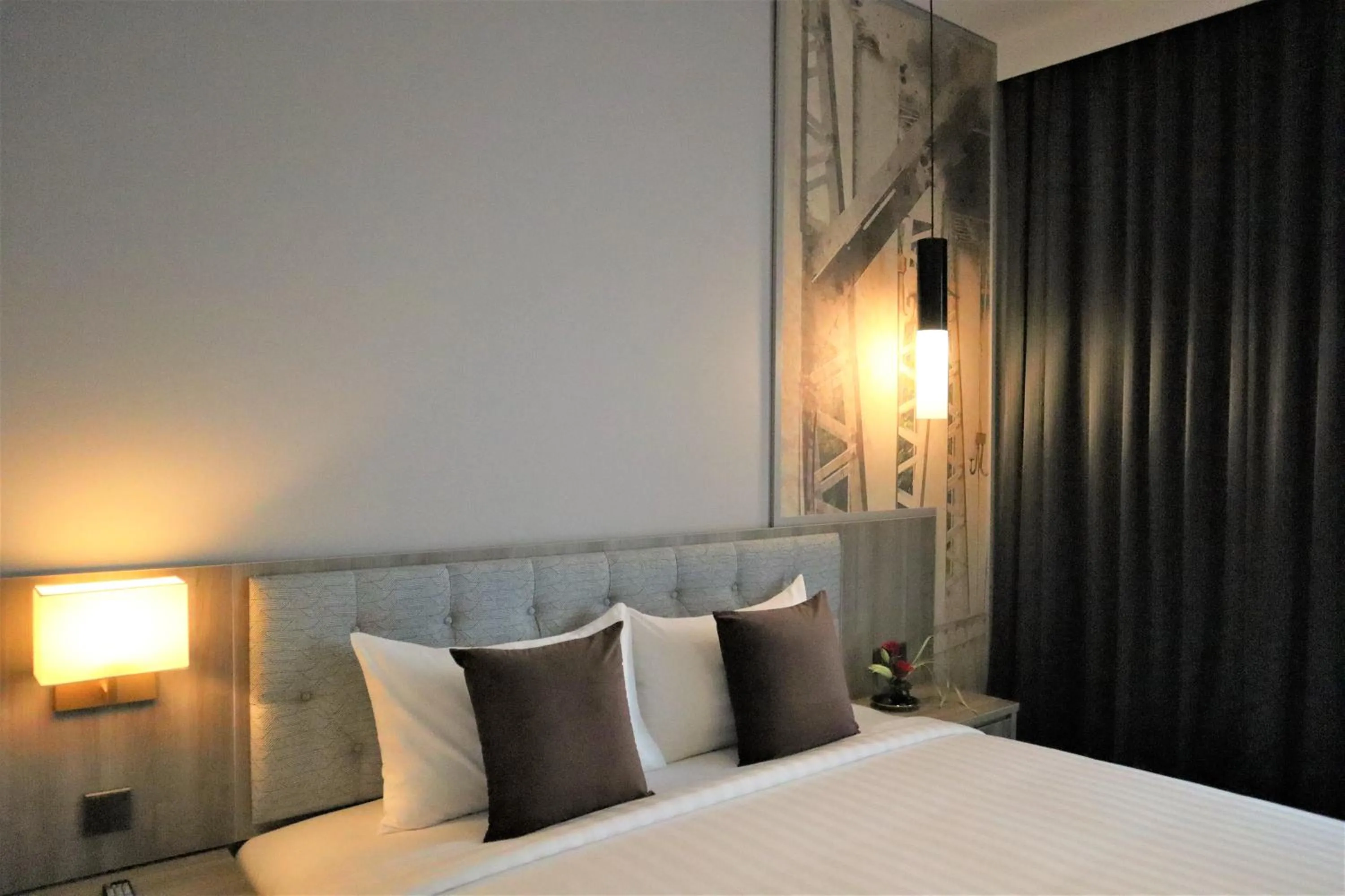 Bed in KSL ESPLANADE HOTEL with HOT SPRING