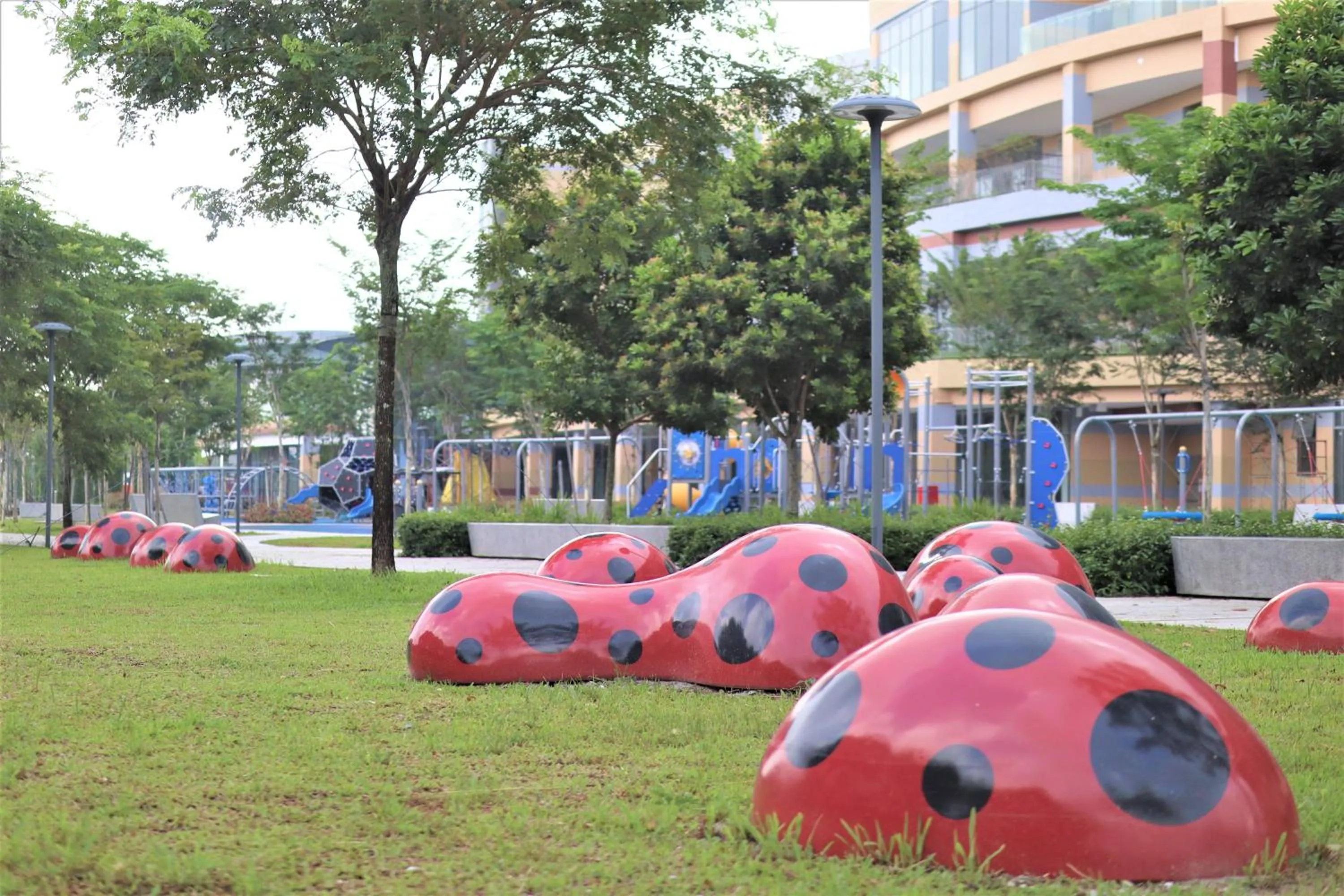 Children play ground in KSL ESPLANADE HOTEL with HOT SPRING