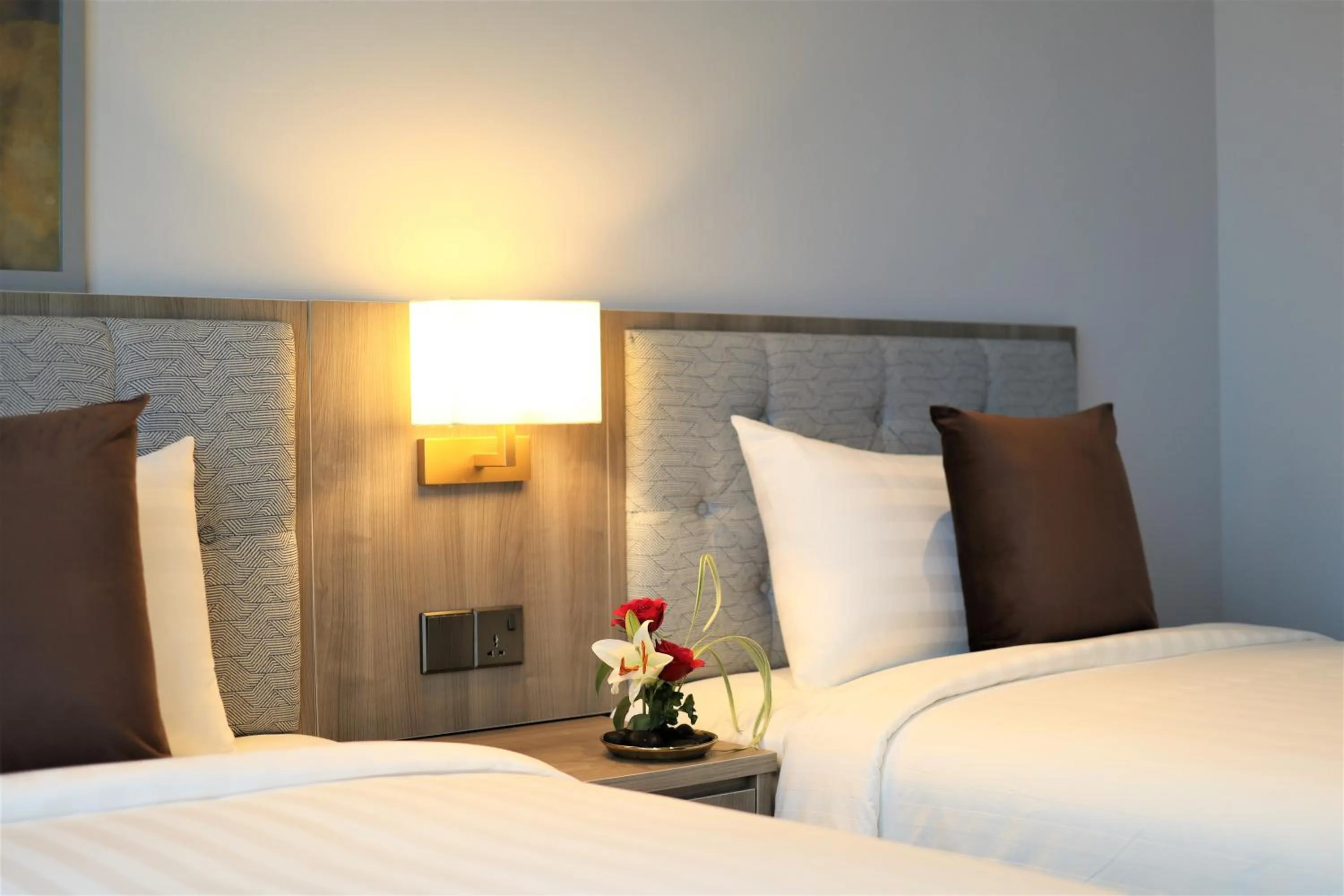 Bed in KSL ESPLANADE HOTEL with HOT SPRING