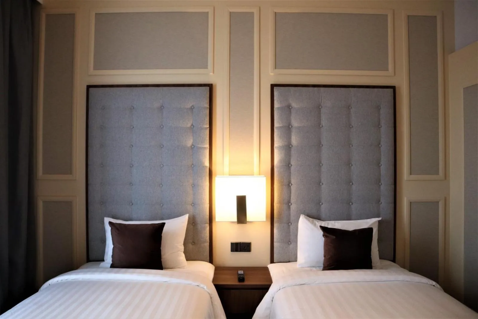 Bed in KSL ESPLANADE HOTEL with HOT SPRING