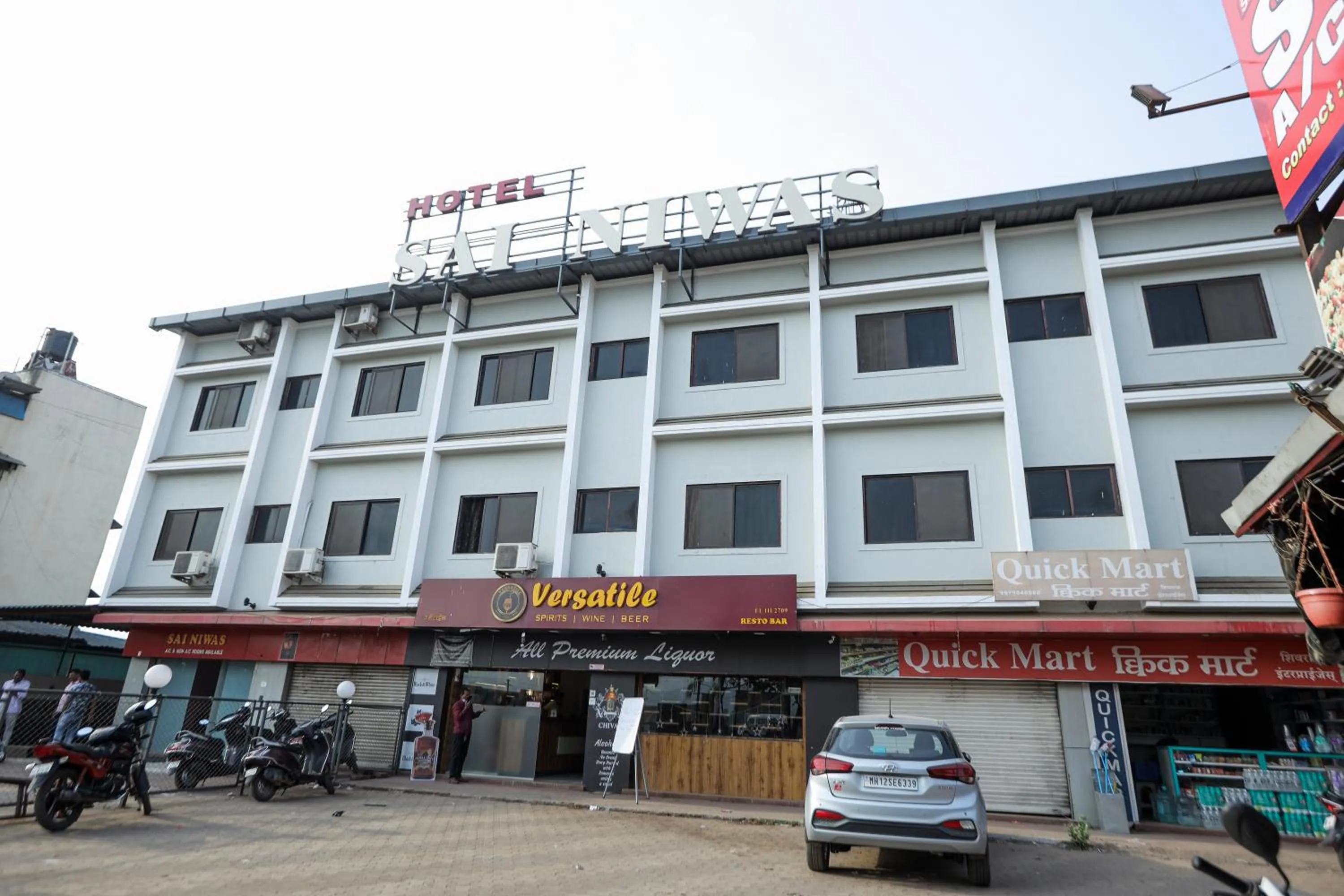 Property building in Hotel Sai Niwas