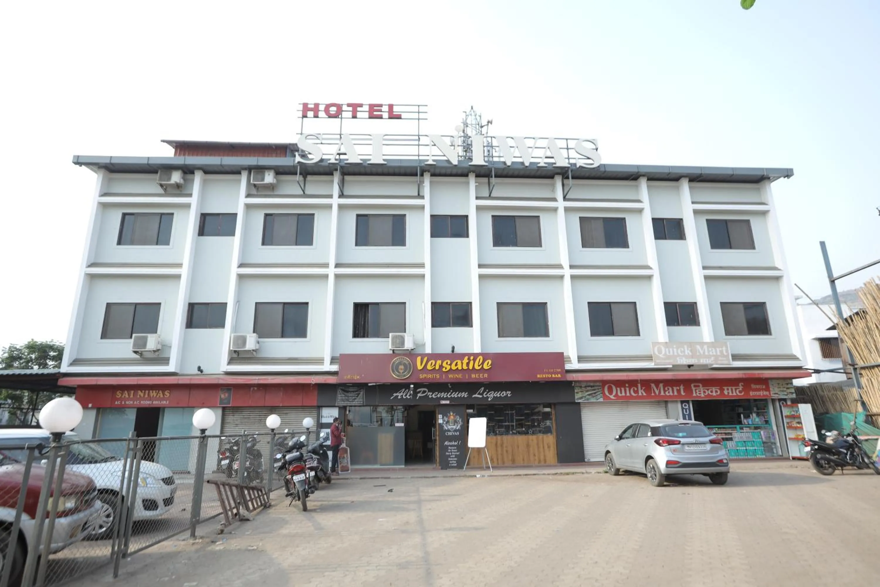 Property building in Hotel Sai Niwas